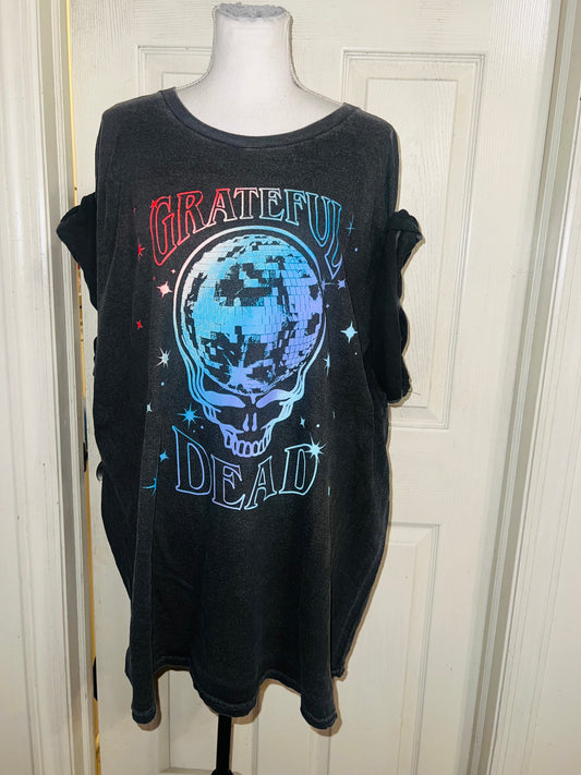 Grateful Dead Oversized Distressed Tee