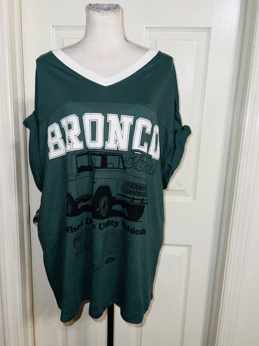 Ford Bronco Oversized Distressed Tee