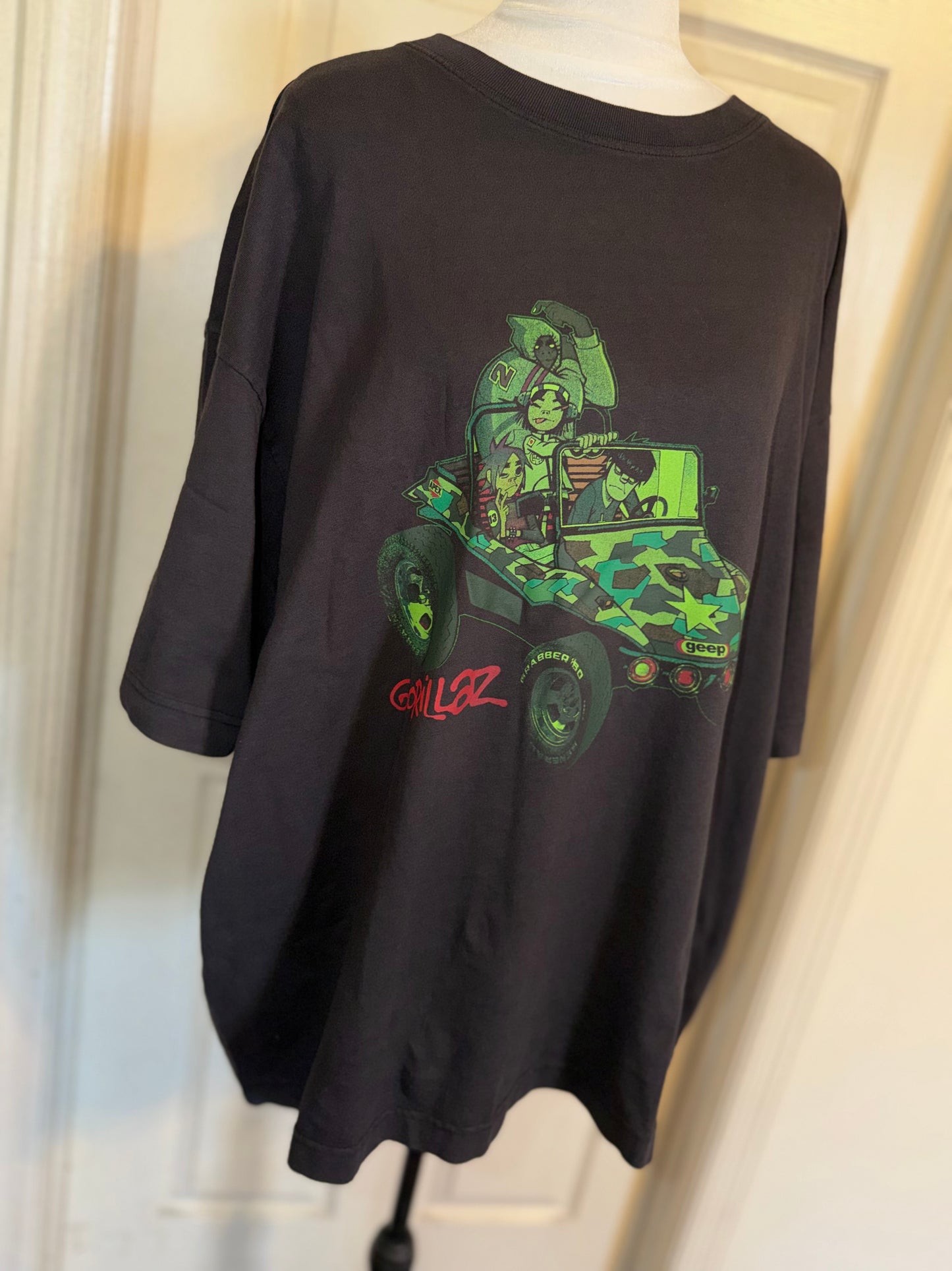 Gorillaz Oversized Distressed Tee