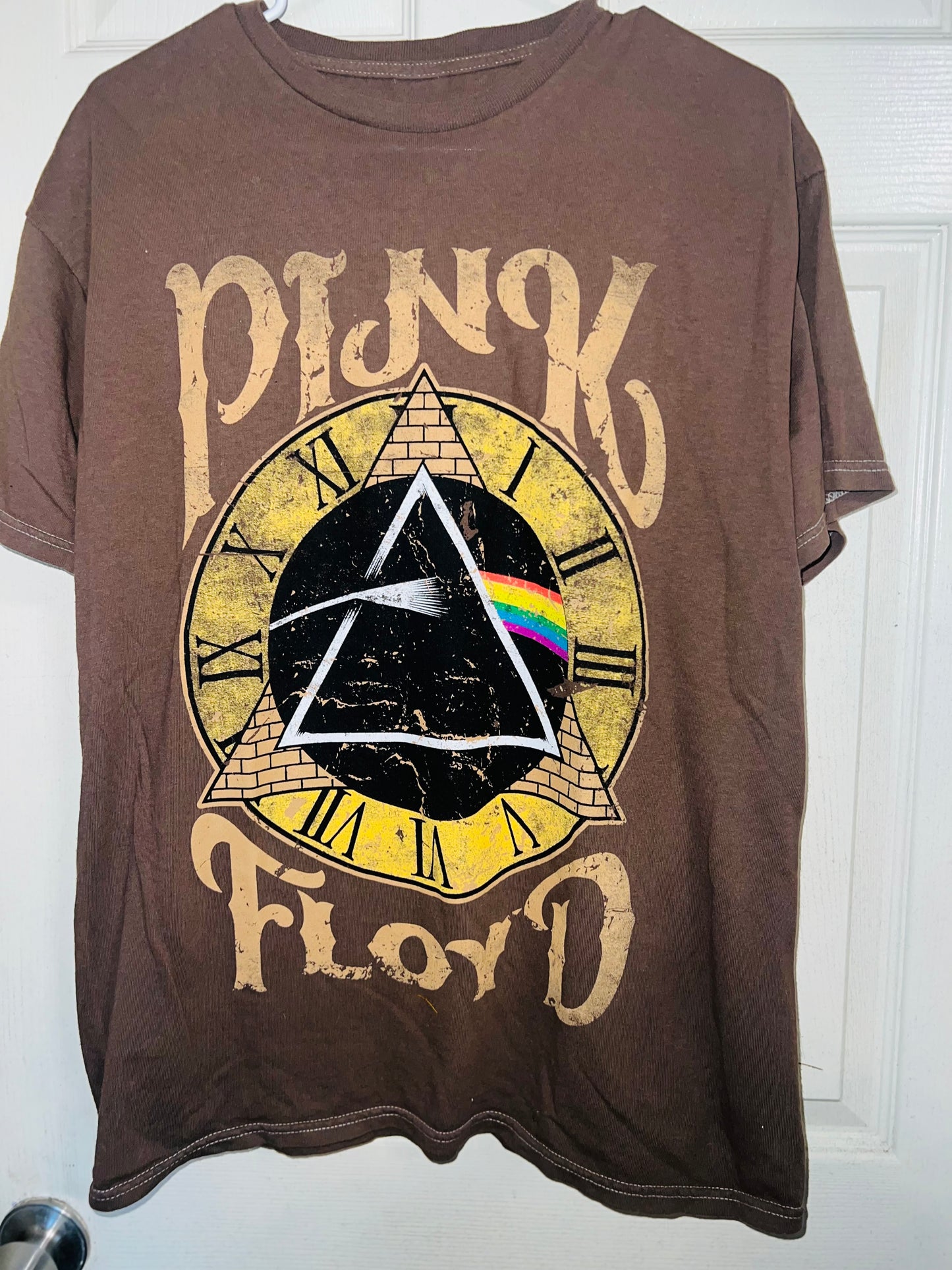 Pink Floyd Oversized Distressed Tee