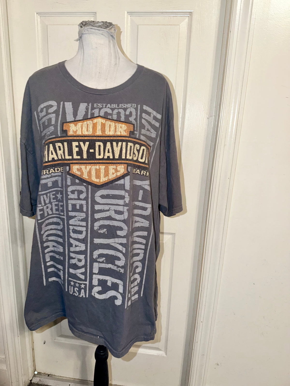 Harley Davidson Vintage Double Sided Tee