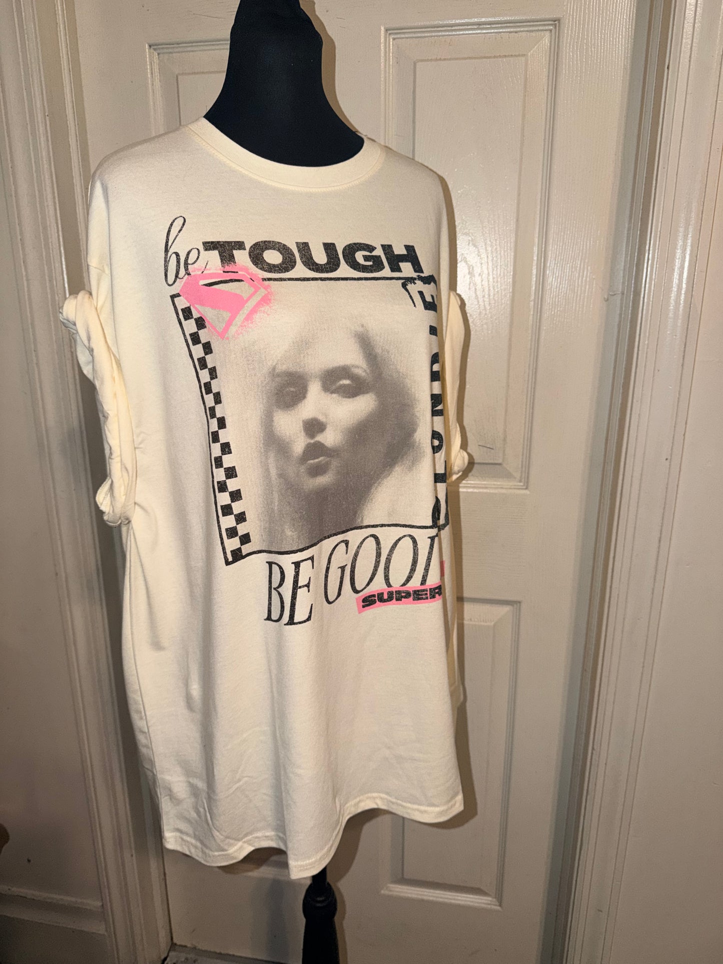 Blondie Oversized Distressed Tee