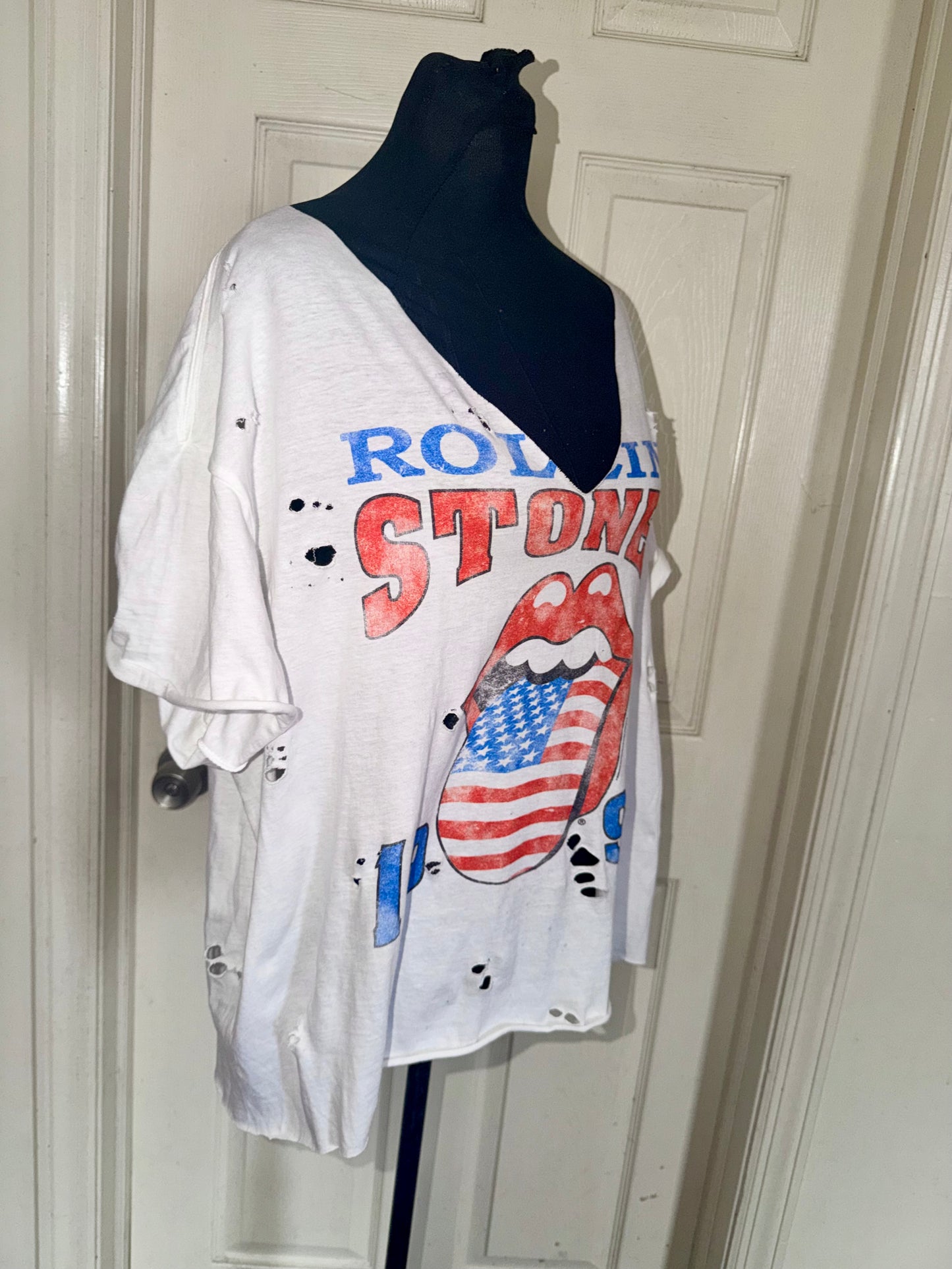 The Rolling Stones Open Back Bow Tee (as is)
