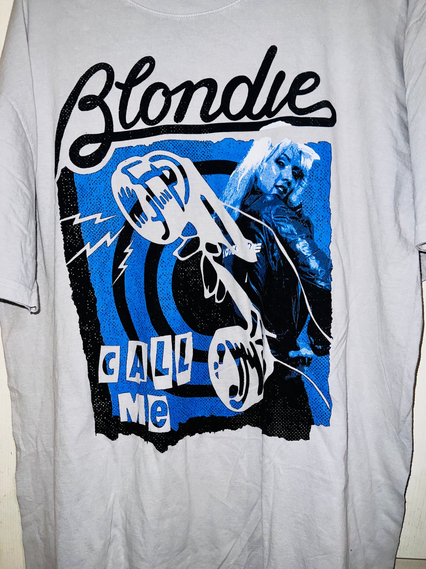 Blondie Oversized Distressed Tee