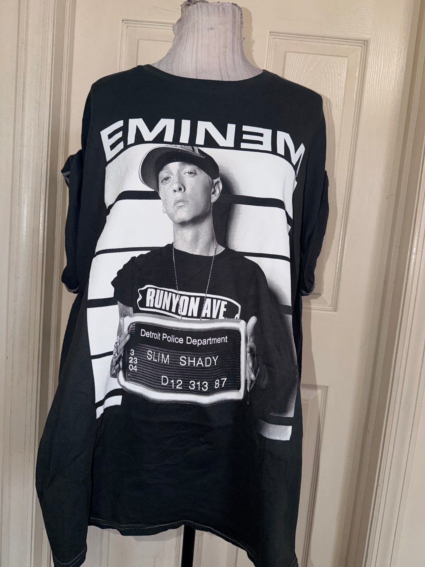 Eminem Oversized Distressed Tee