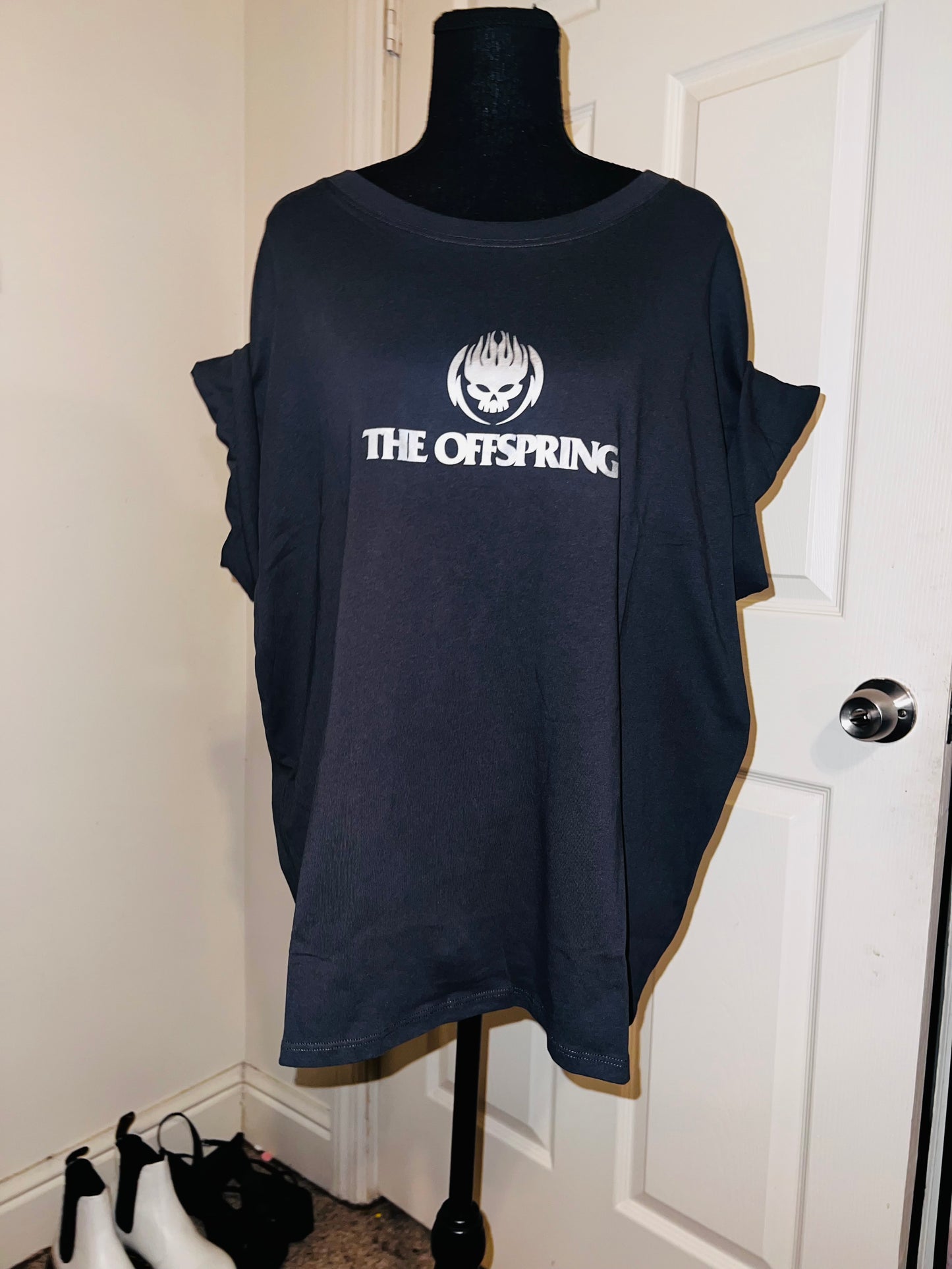 The Offspring Oversized Distressed Tee