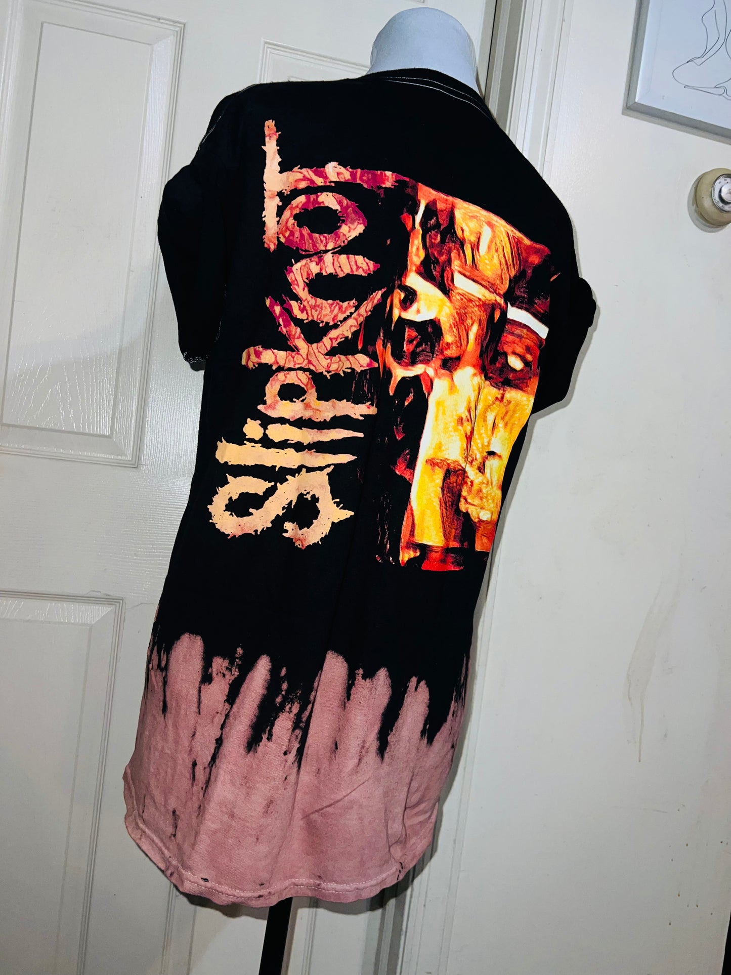 Slipknot Double Sided Oversized Distressed Tee