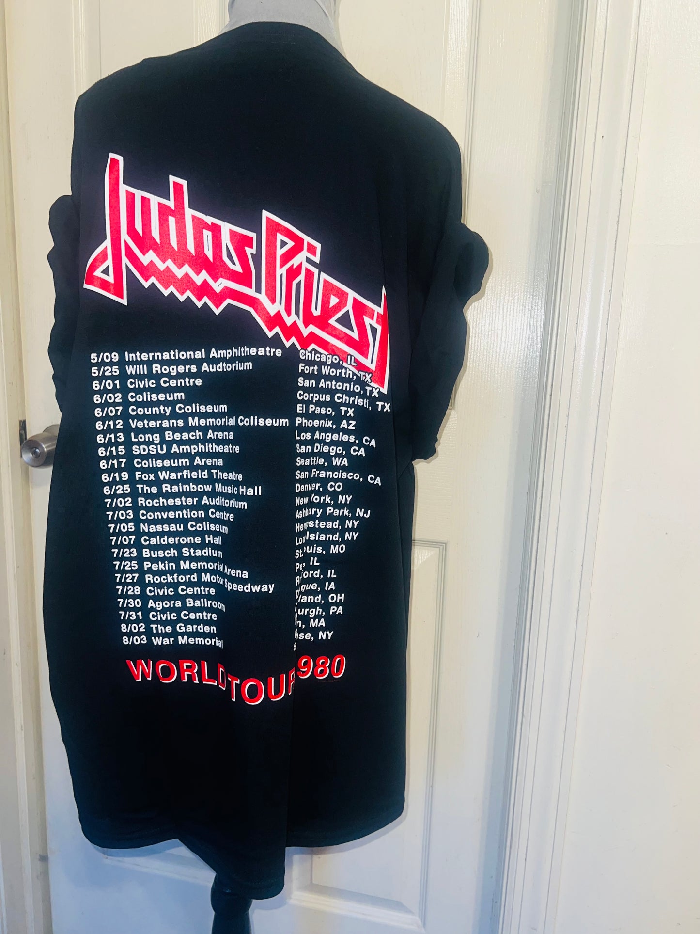 Judas Priest Double Sided Oversized Tee