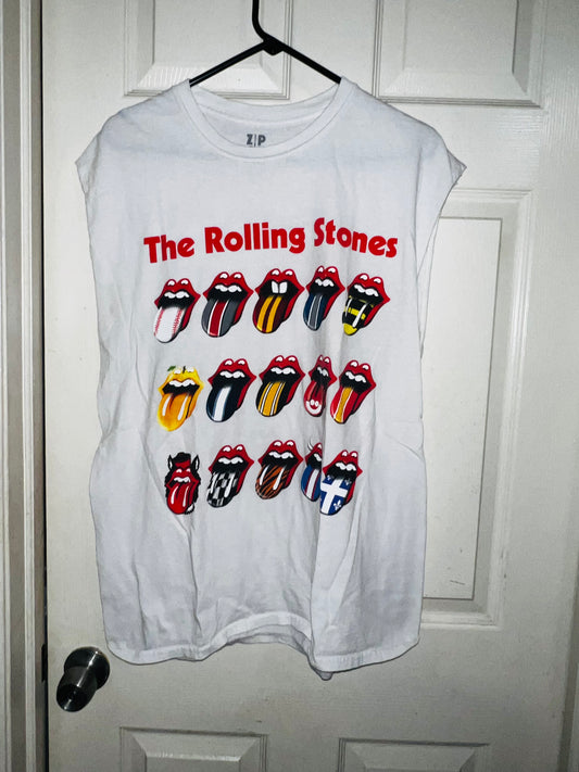 Vintage Rolling Stones Double Sided Tank