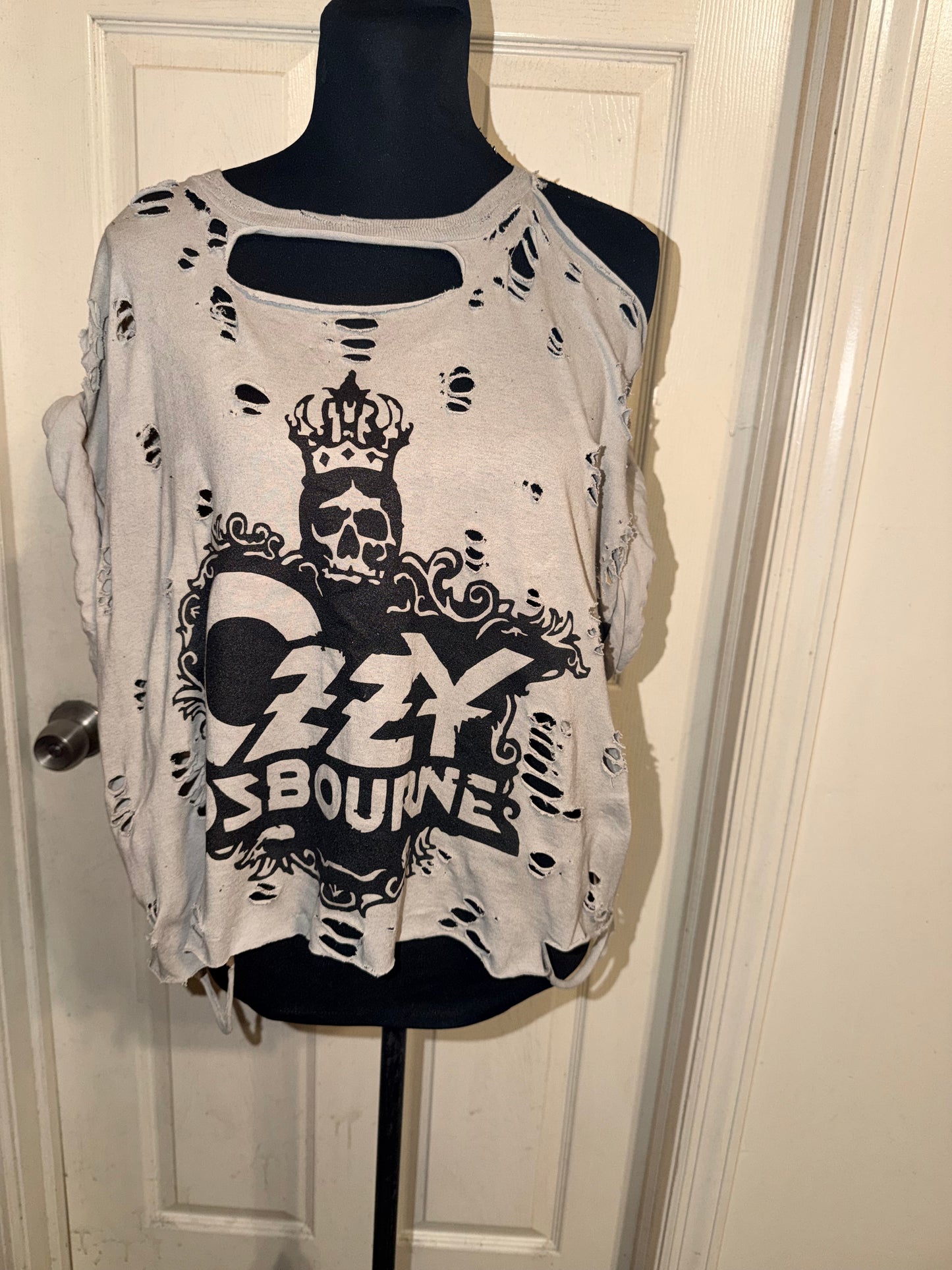 Ozzy Osbourne Oversized Distressed Tee (As Is)