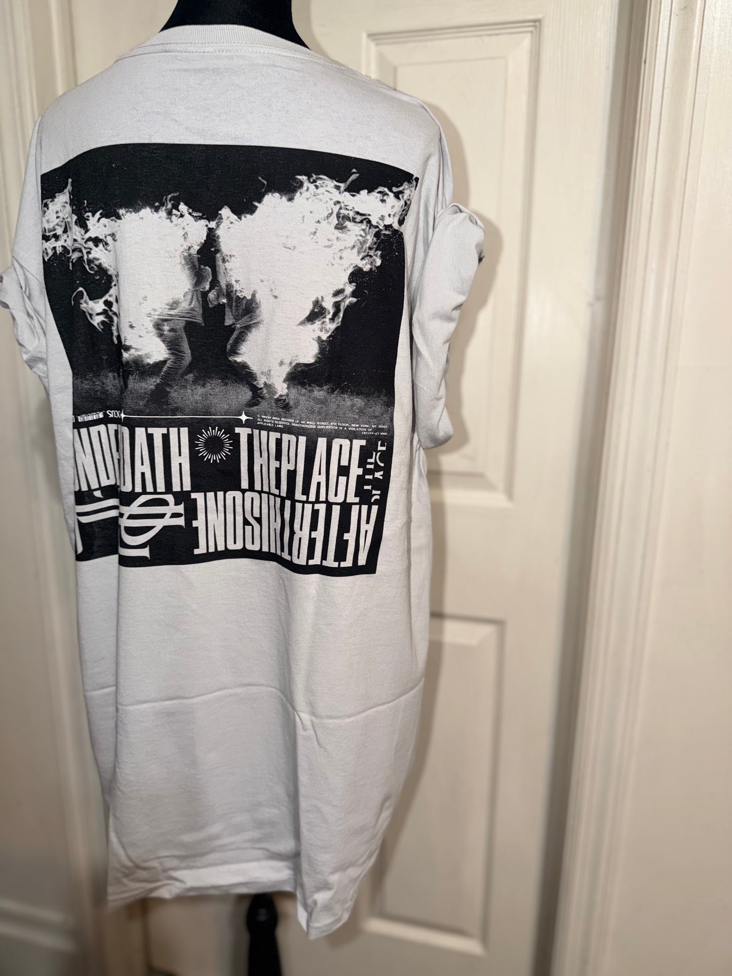 Underoath Double Sided Oversized Distressed Tee