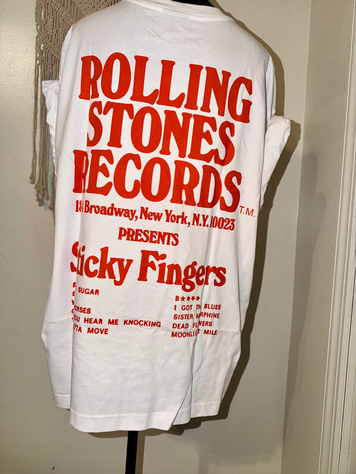 The Rolling Stones Double Sided Tee