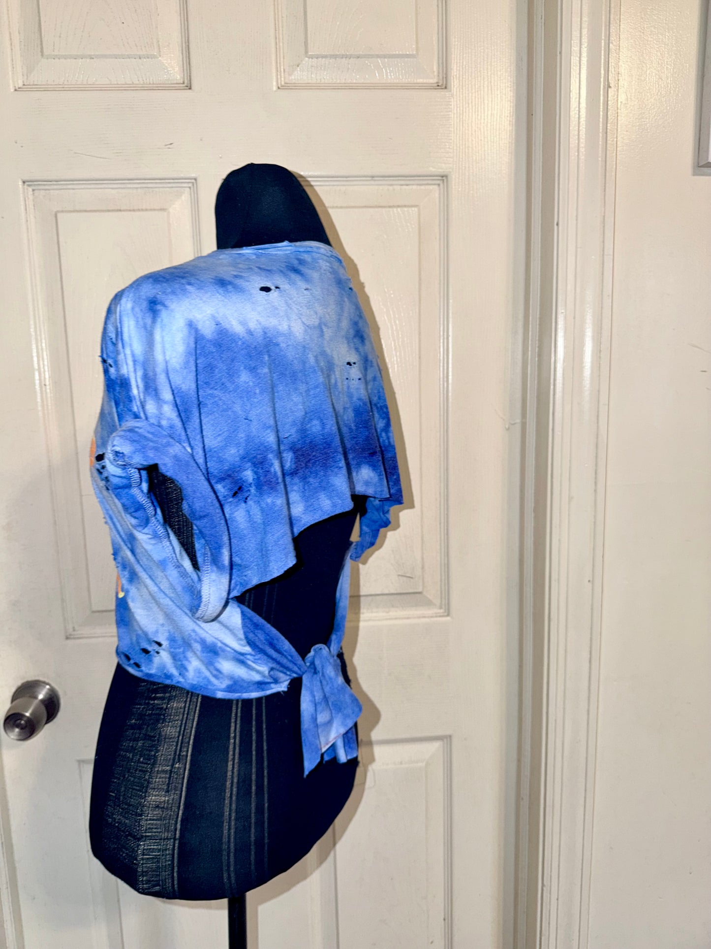 Sublime Distressed Open Tied Back Tee (as is)