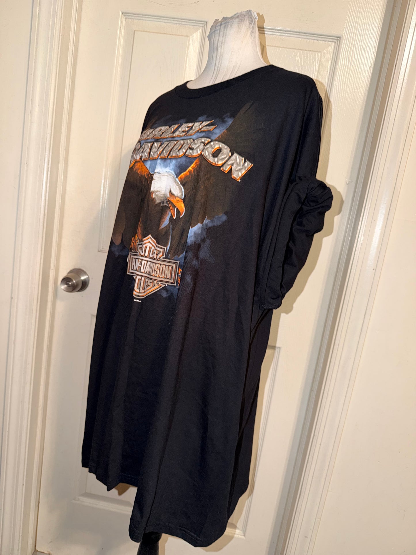 Harley Davidson Vintage Double Sided Oversized Tee