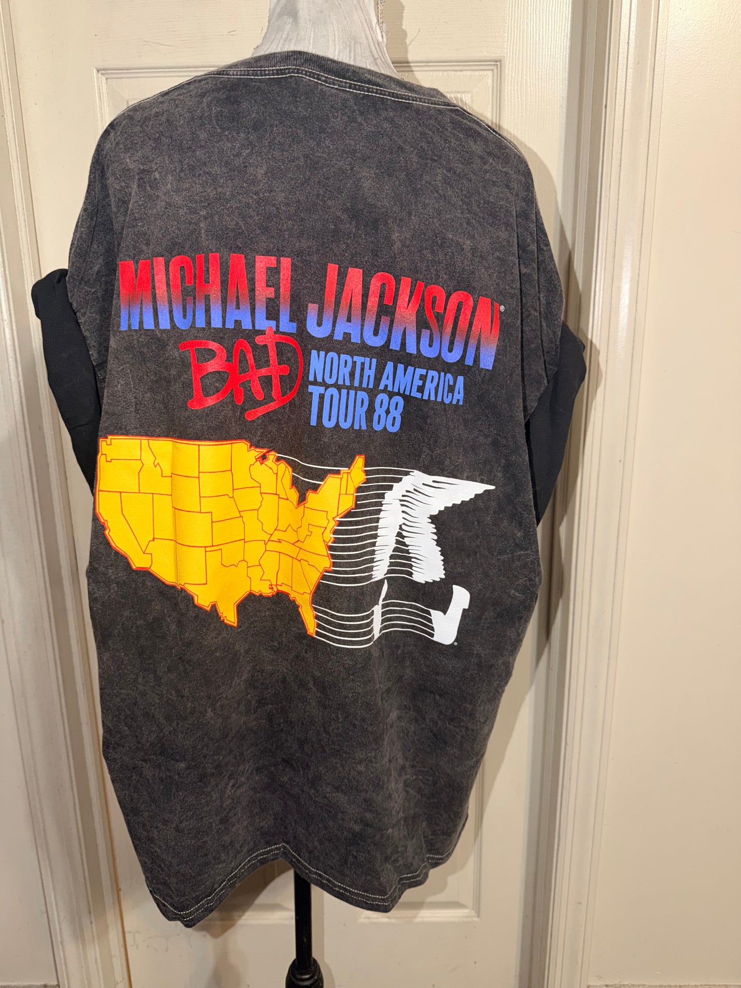 Michael Jackson Double Sided Oversized Tee
