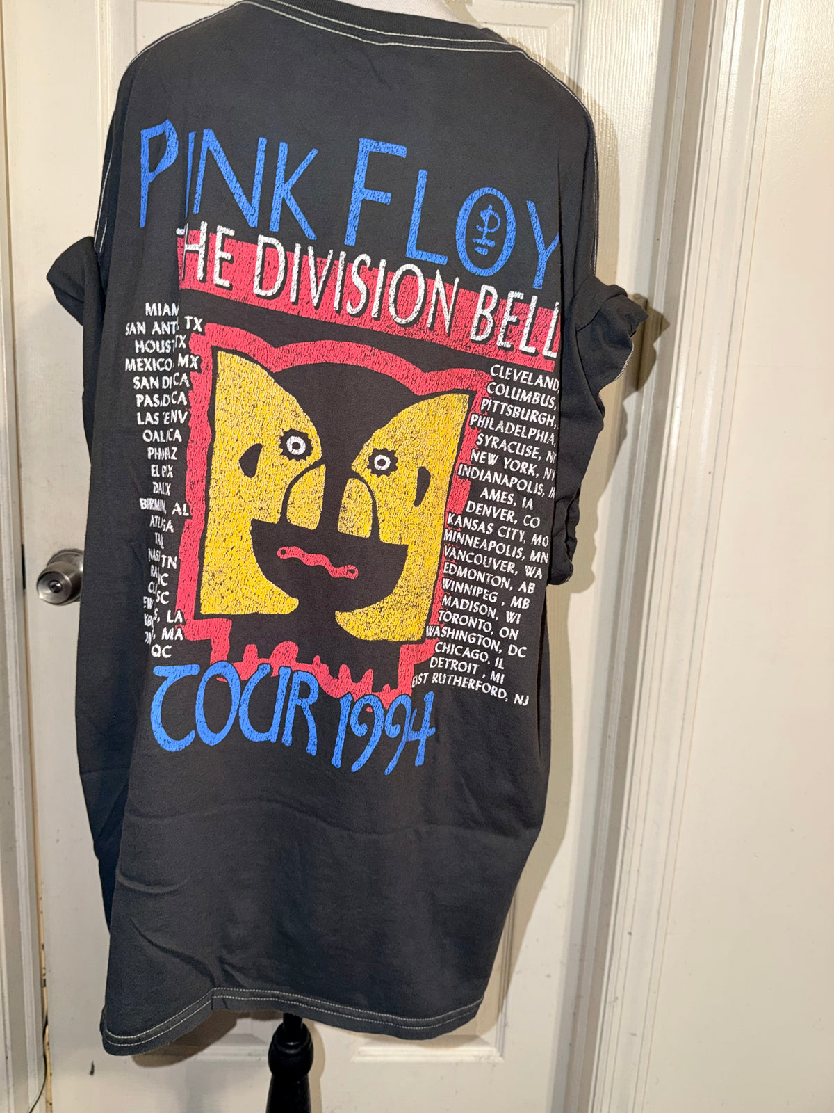 Pink Floyd Double Sided Oversized Tee