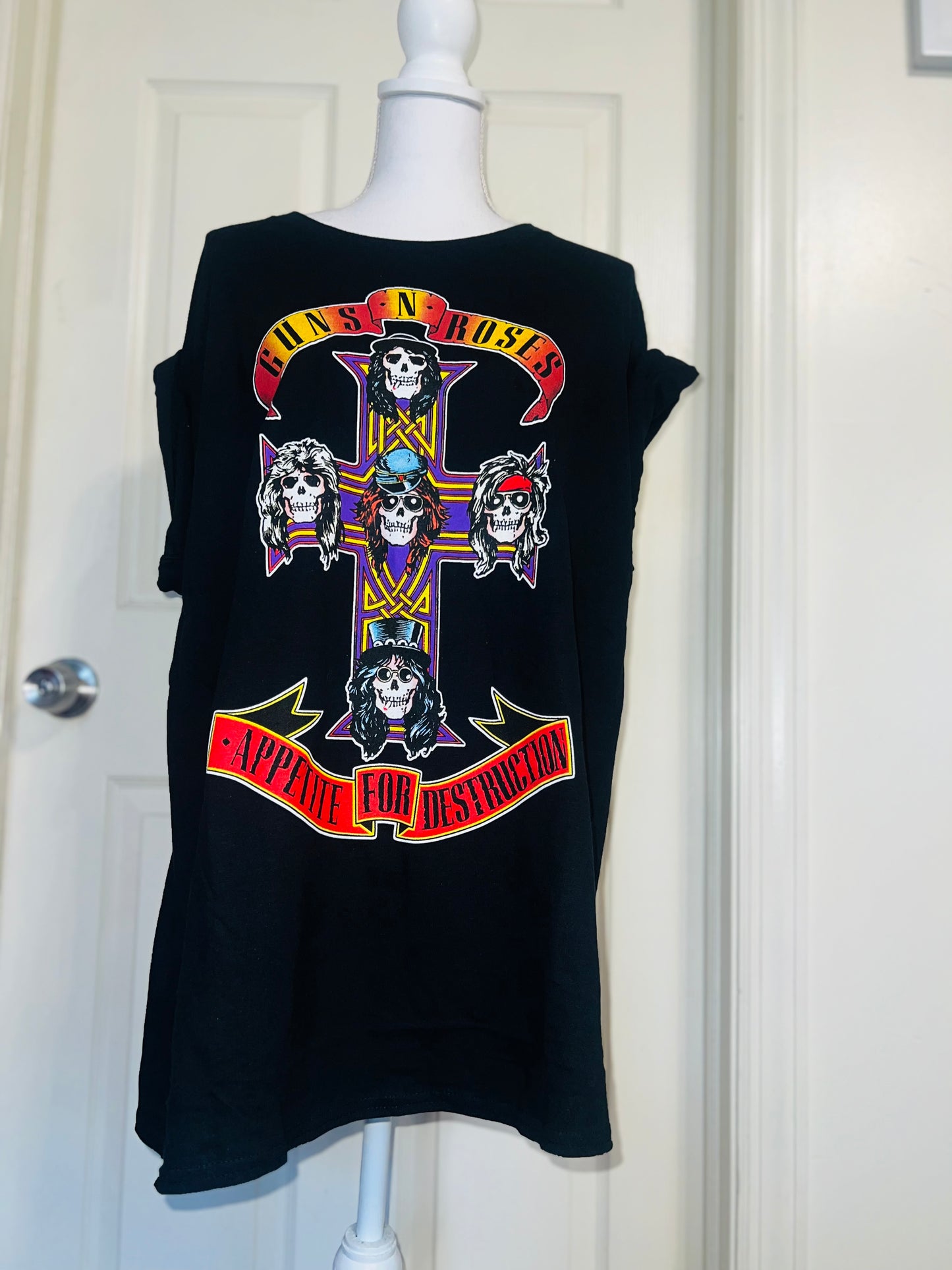 Guns N’ Roses Oversized Distressed Tee