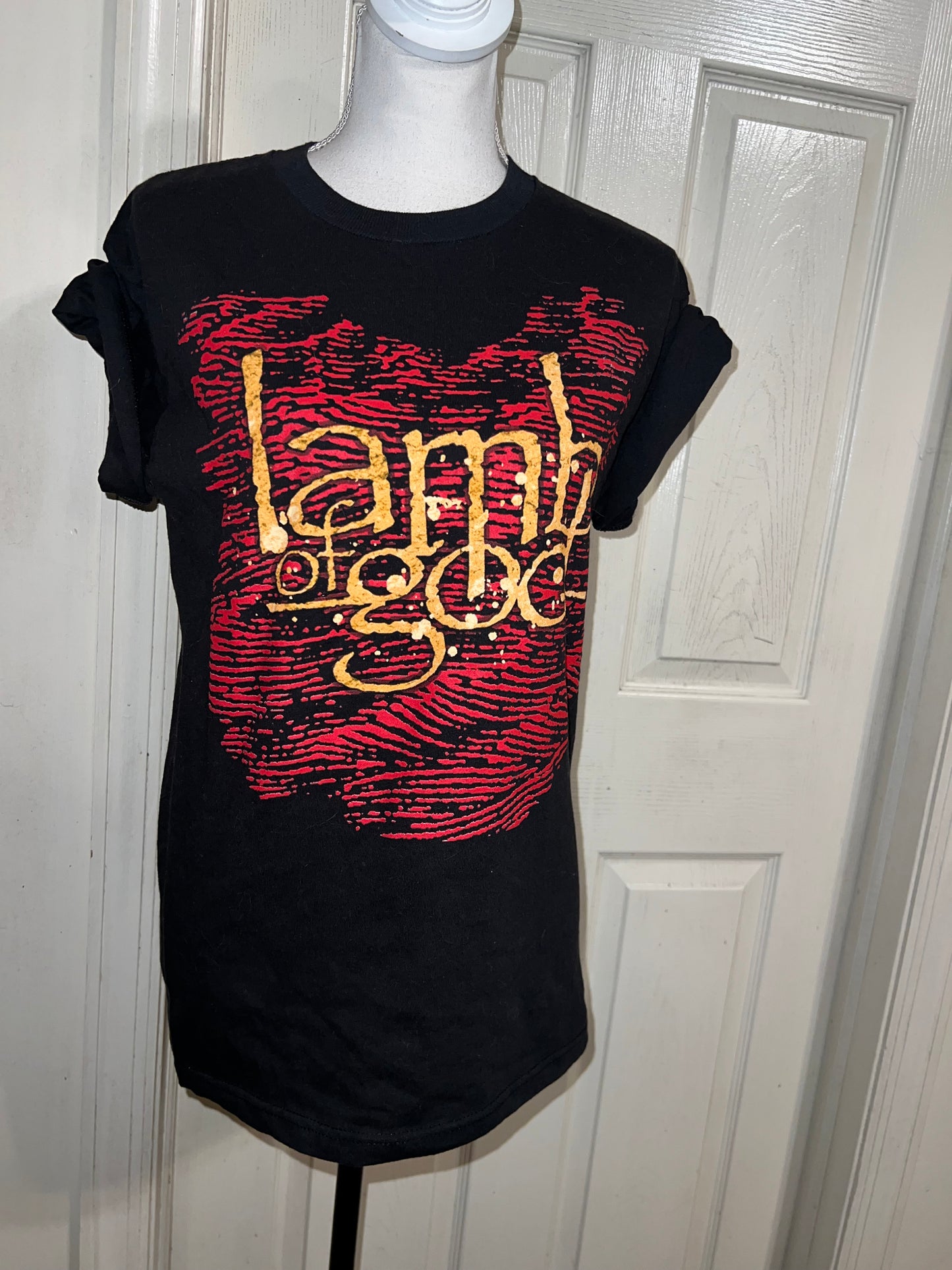 Lamb of God Double Sided ‘Vintage’ Oversized Tee