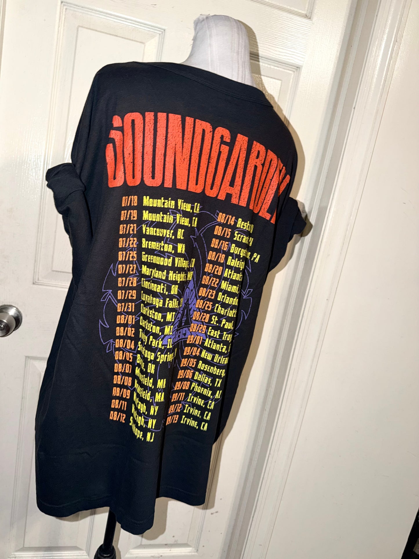 Soundgarden Double Sided Oversized Tee