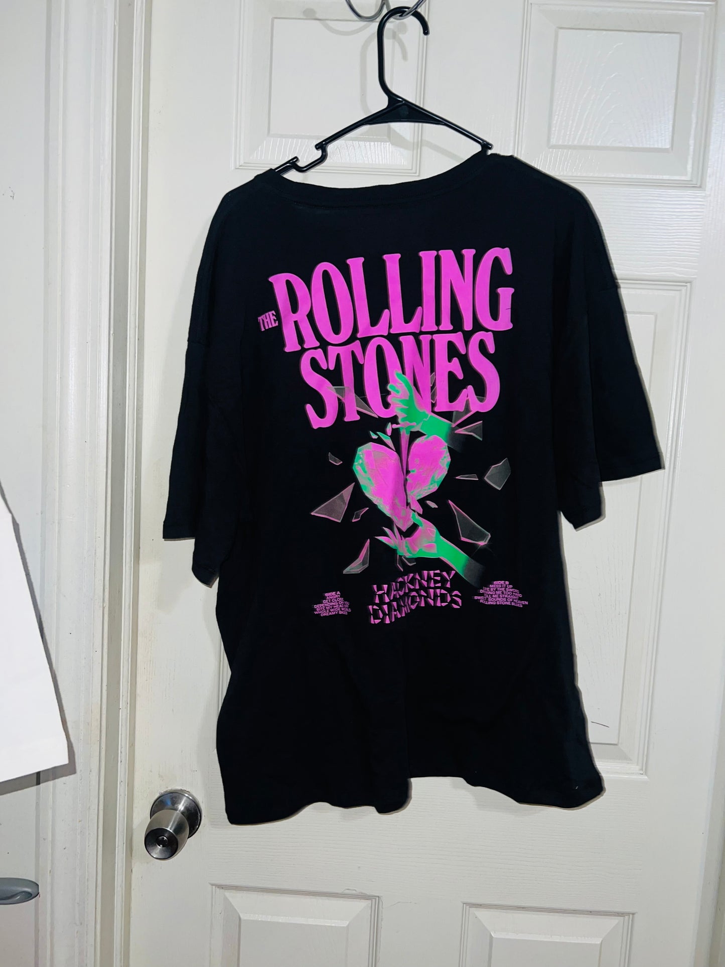 The Rolling Stones Double Sided Distressed Tee