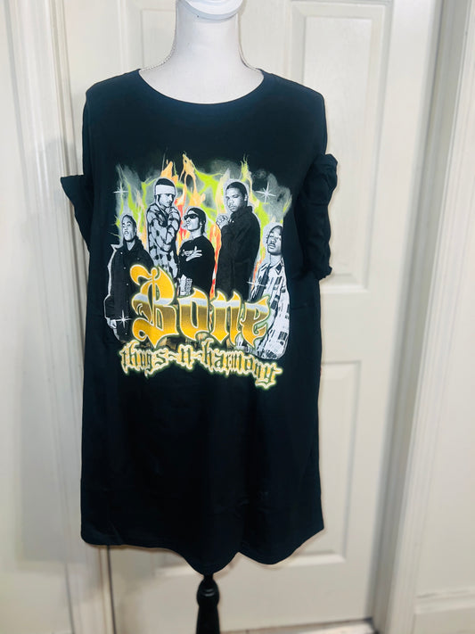 Bone Thugs n Harmony Oversized Distressed Tee