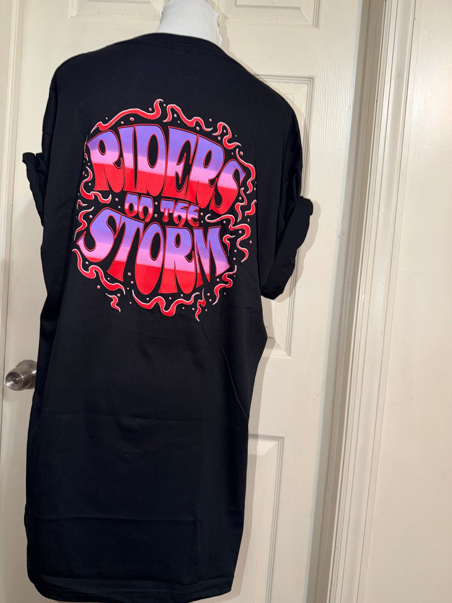 The Doors Double Sided Oversized Distressed Tee