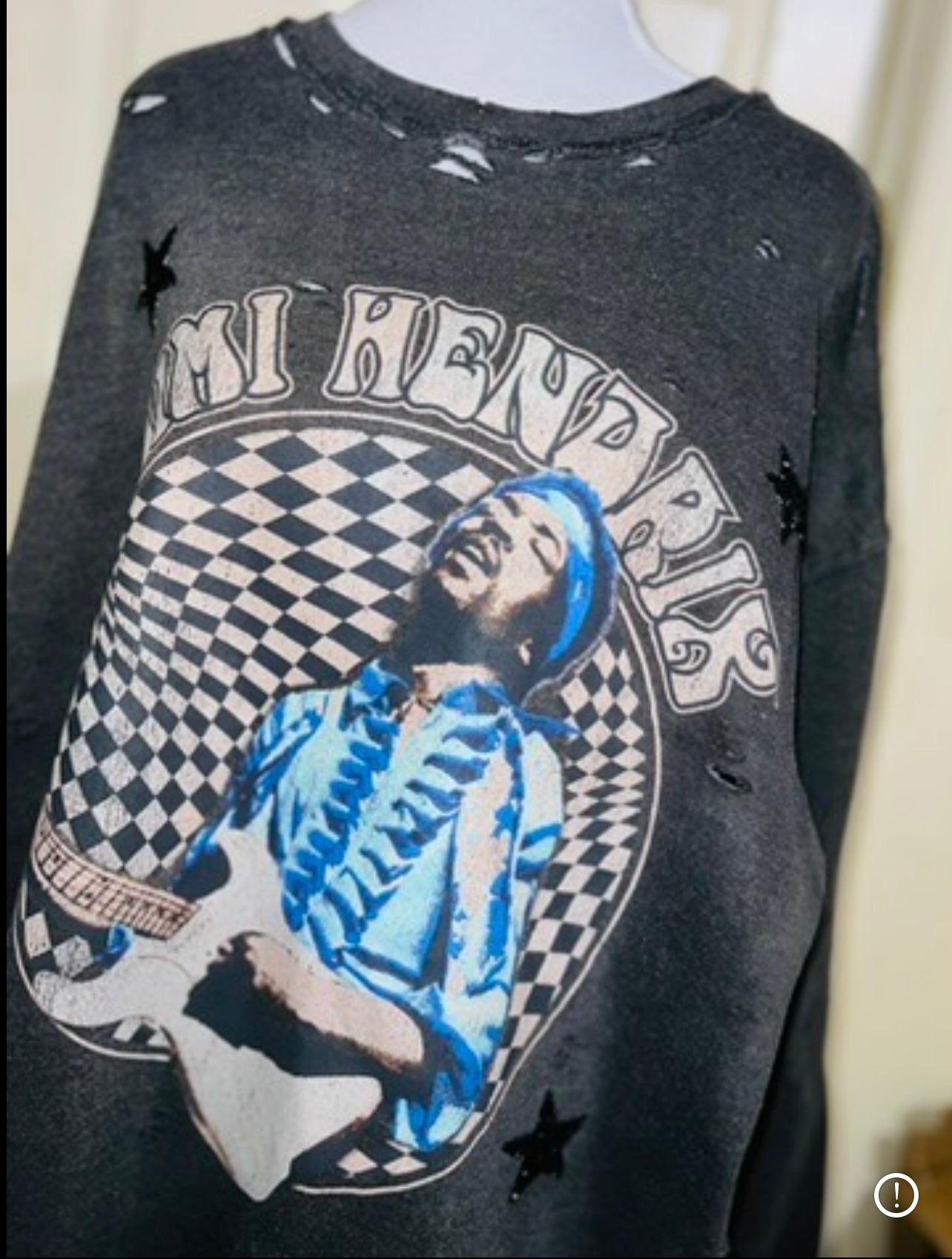 Jimi Hendrix Oversized Sweatshirt