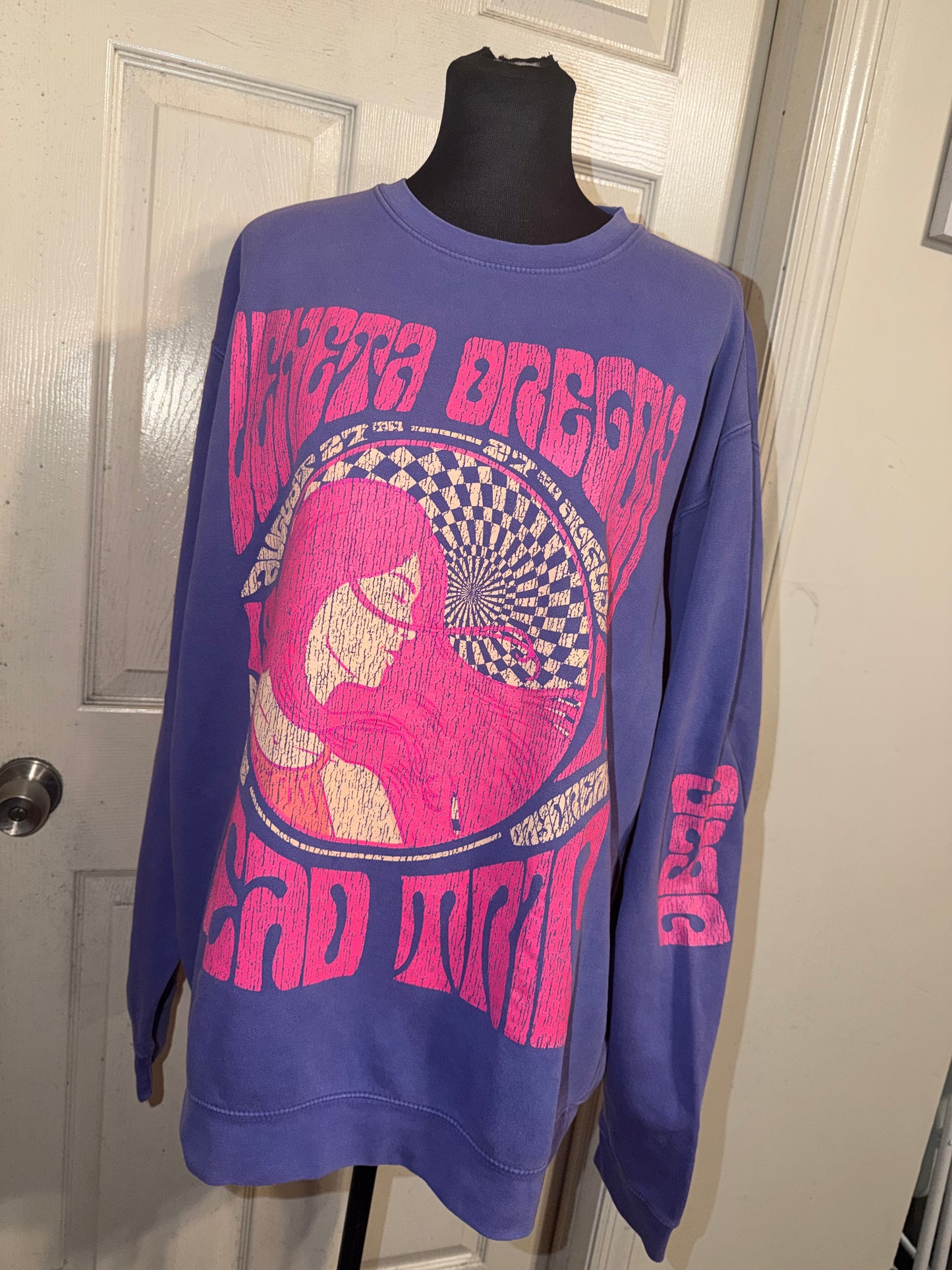 Grateful Dead Oversized Distressed Sweatshirt