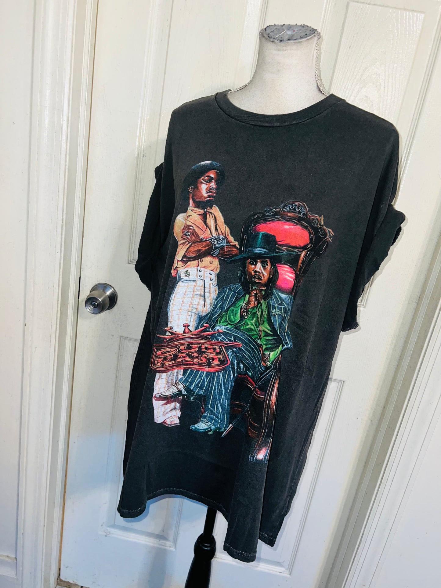 OutKast Double Sided Oversized Distressed Tee