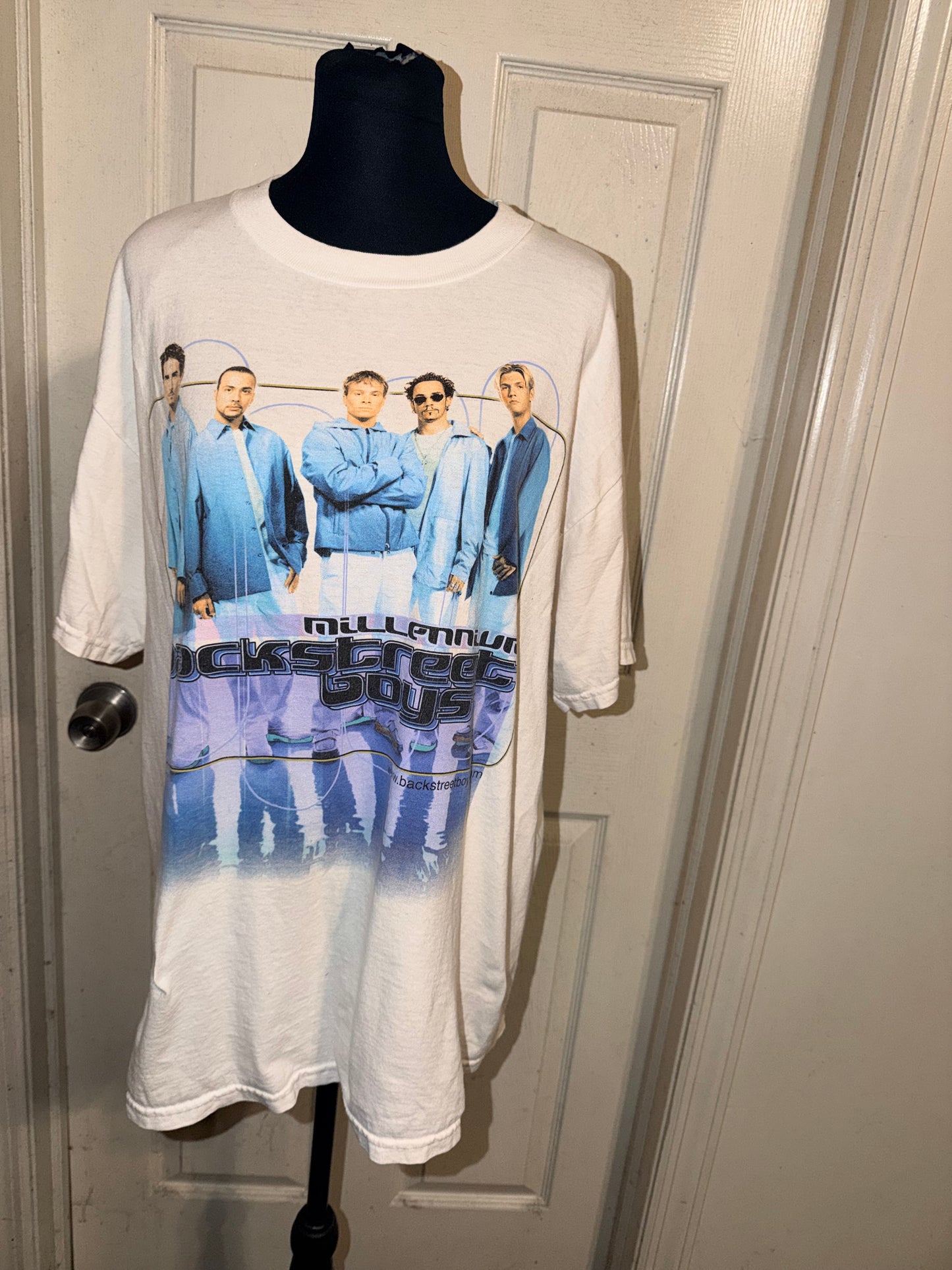 Backstreet Boys Vintage Double Sided Distressed Tee