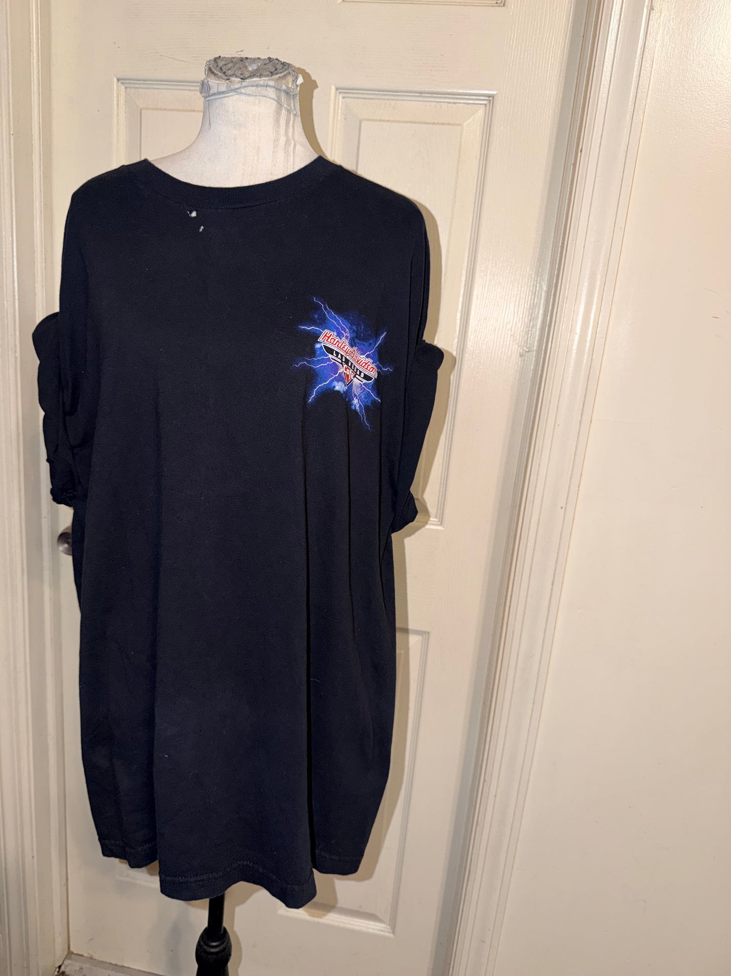 Harley Davidson Vintage Double Sided Oversized Tee