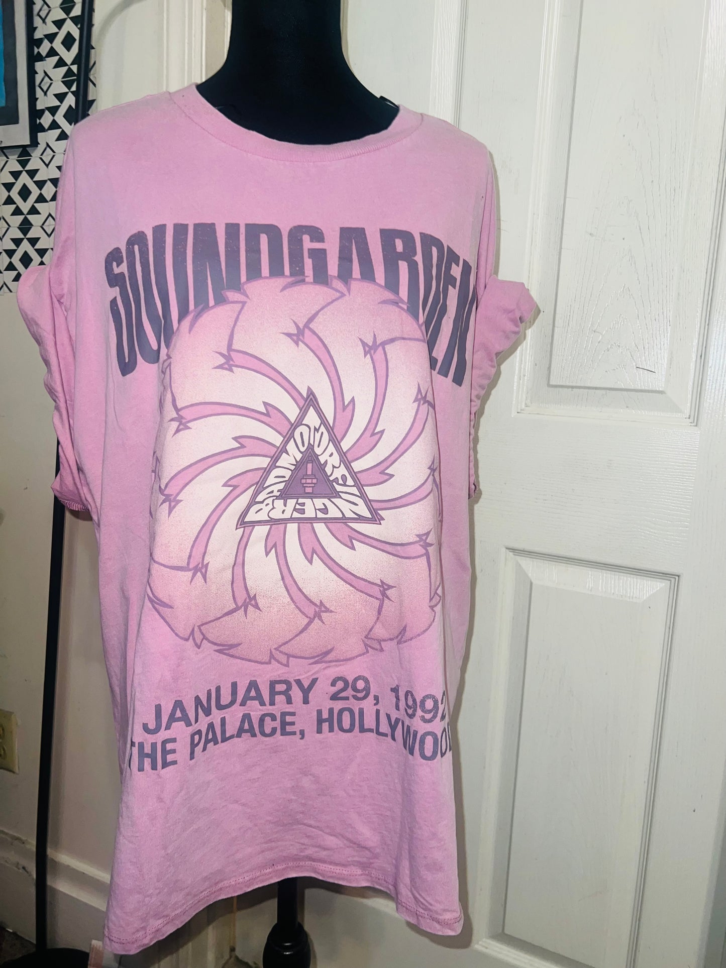 Soundgarden Oversized Distressed Tee