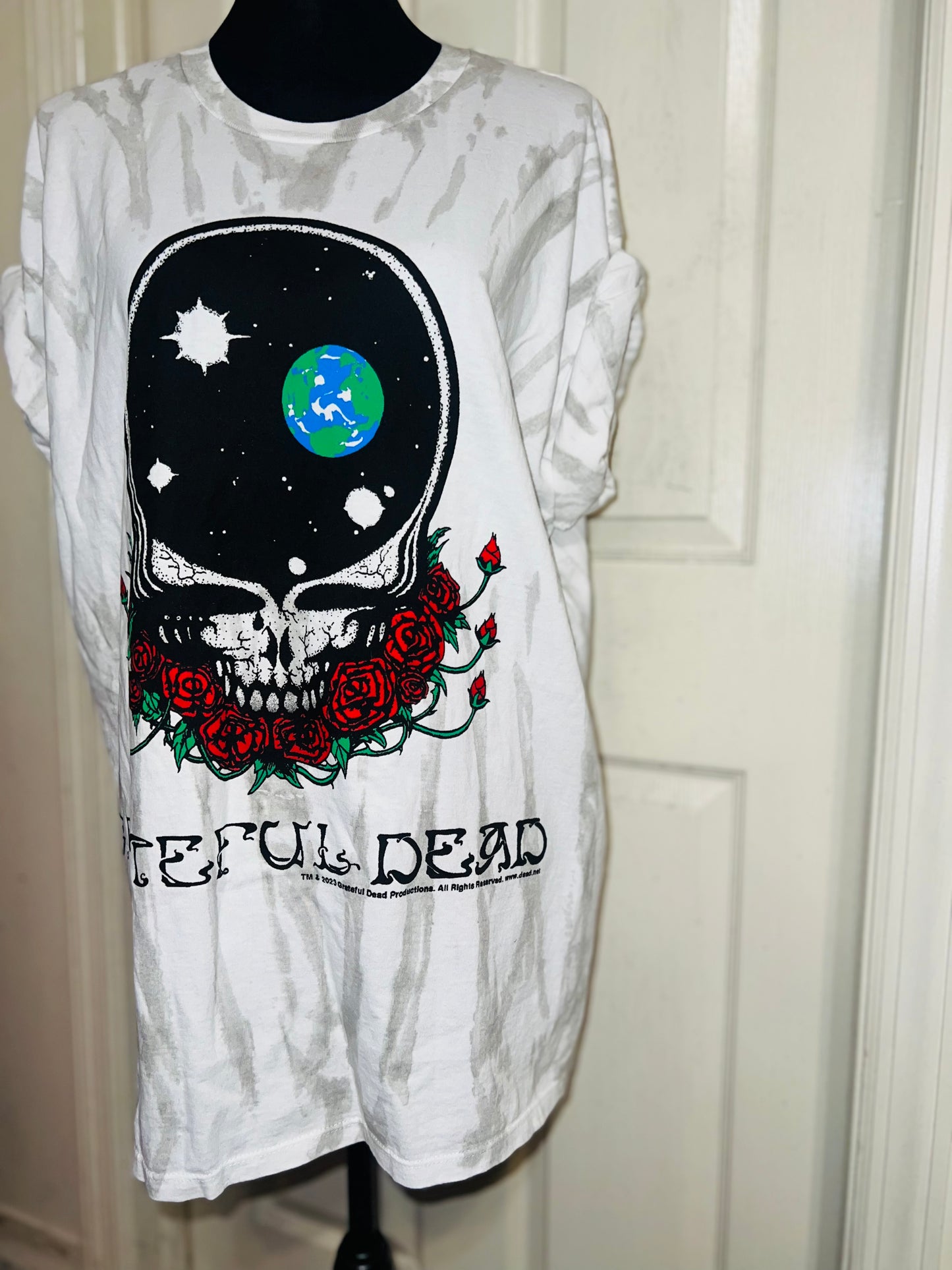 Grateful Dead Oversized Distressed Tee