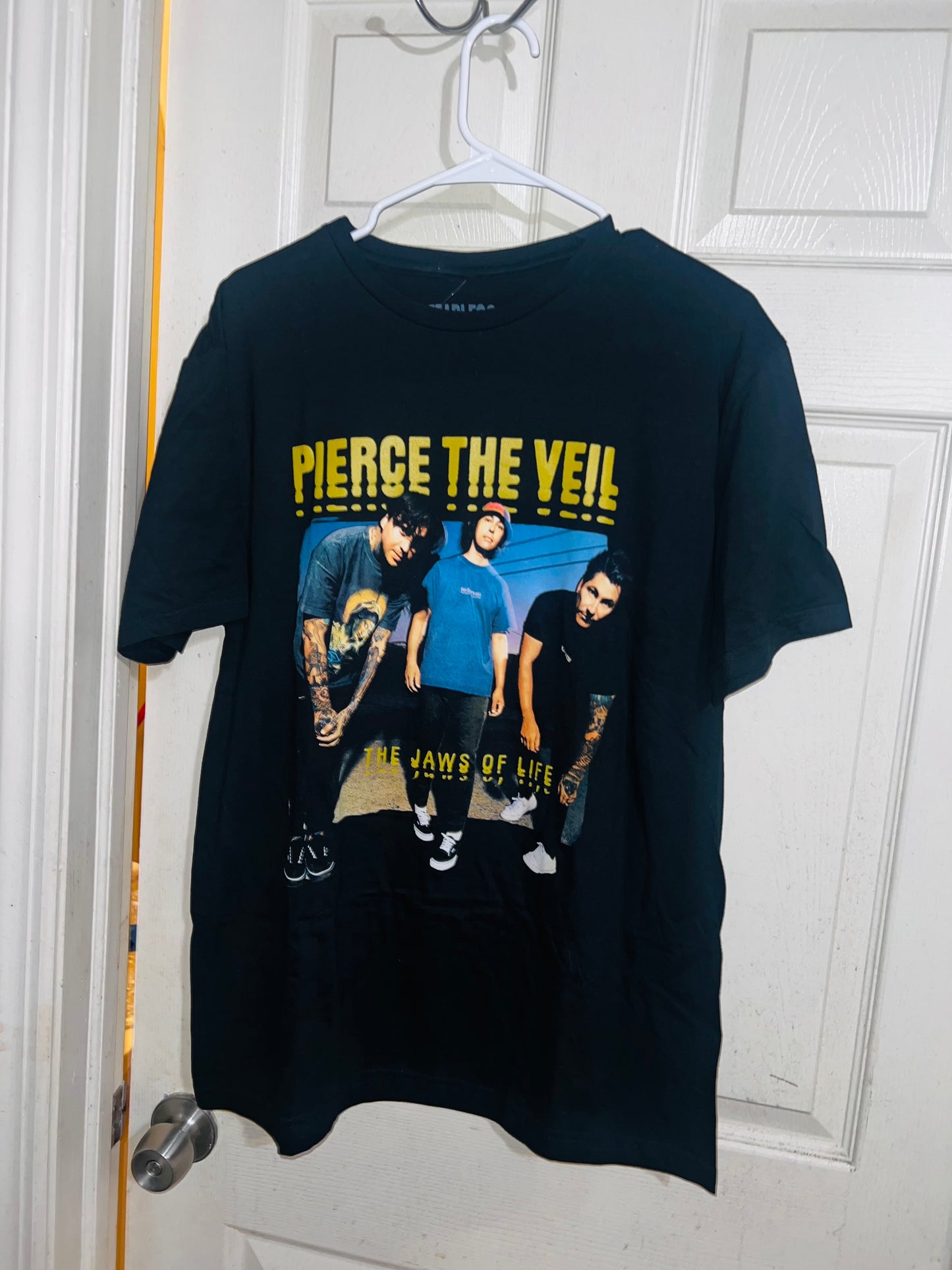 Pierce the Veil Oversized Distressed Tee