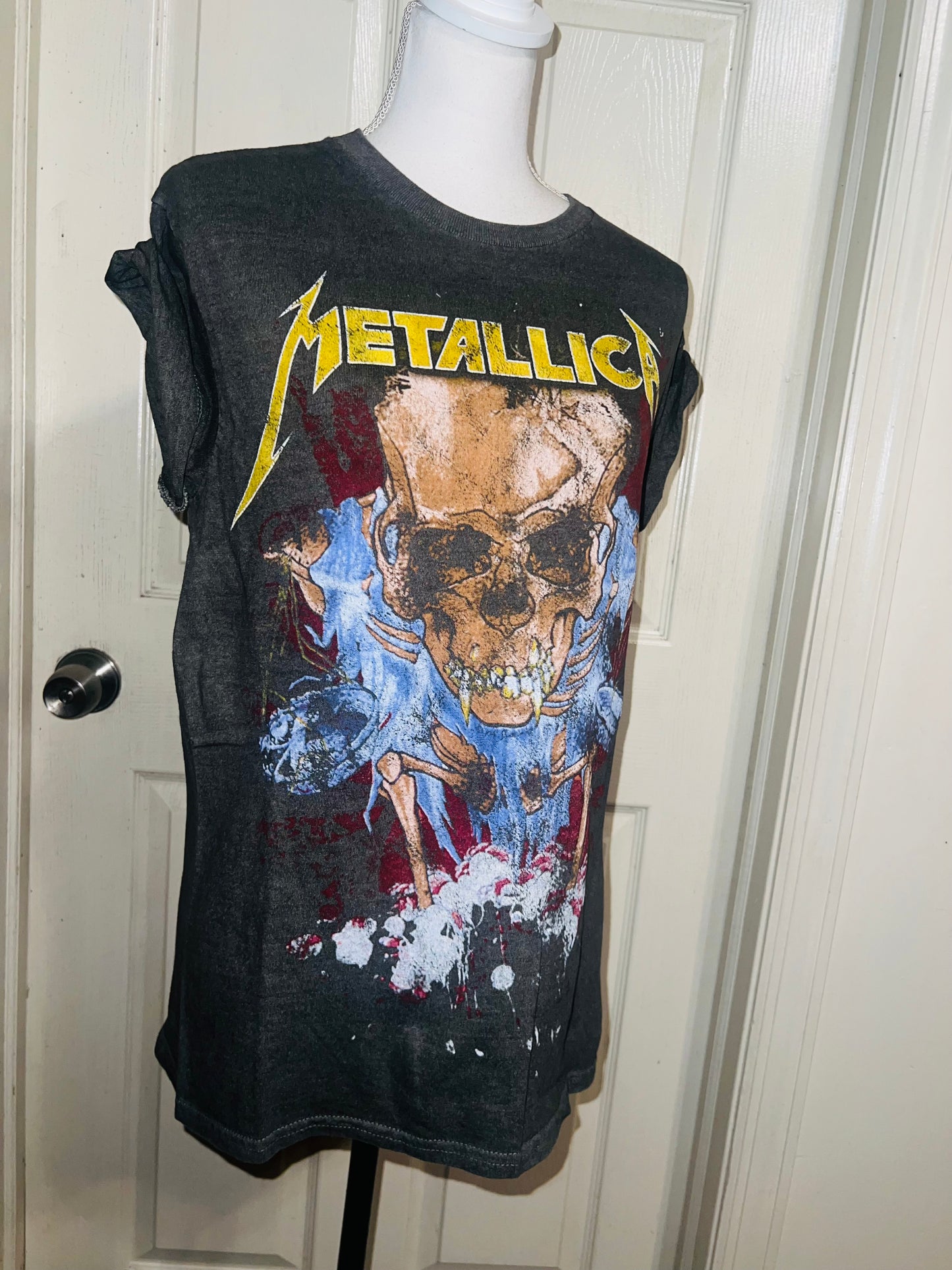 Metallica Oversized Distressed Tee