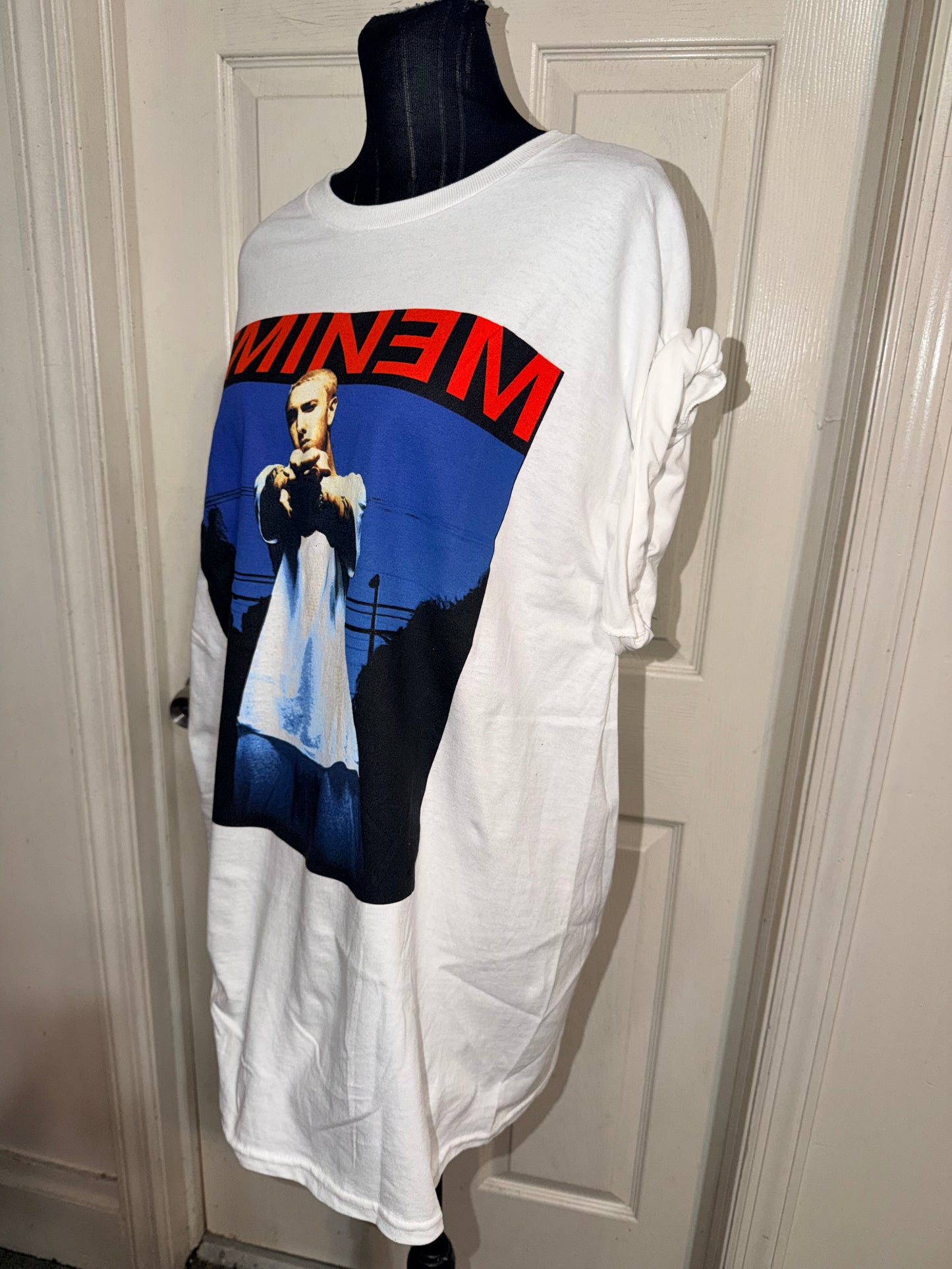 Eminem Oversized Distressed Tee