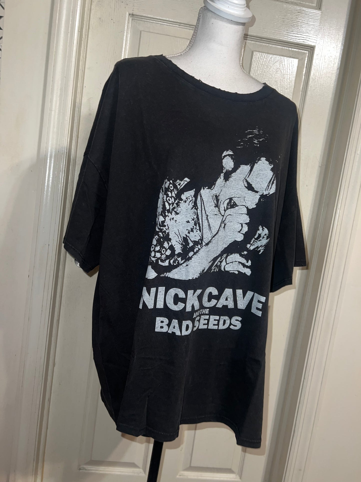 Nick Cave & The Bad Seeds Oversized Distressed Tee