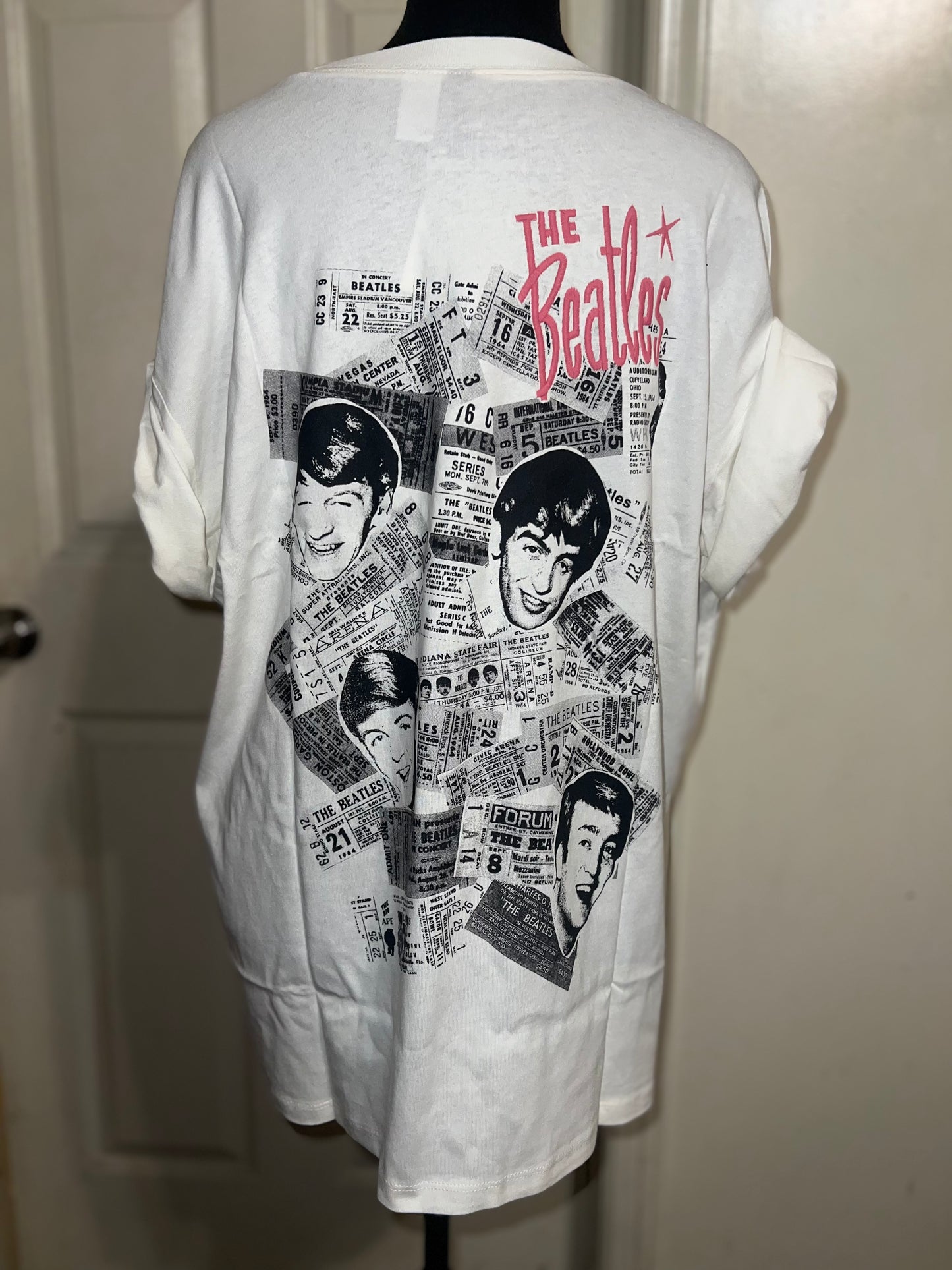 The Beatles Double Sided Oversized Tee