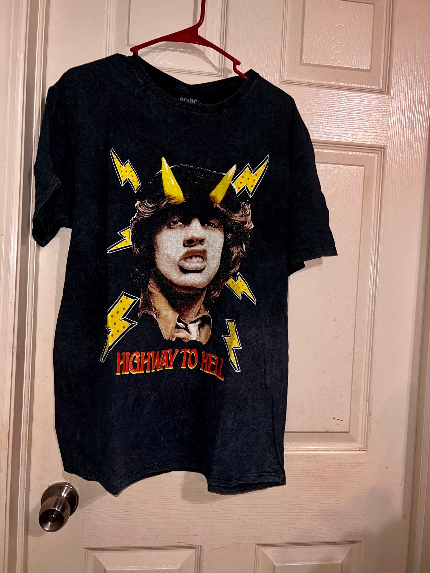 AC/DC Angus Young Highway to Hell Oversized Tee