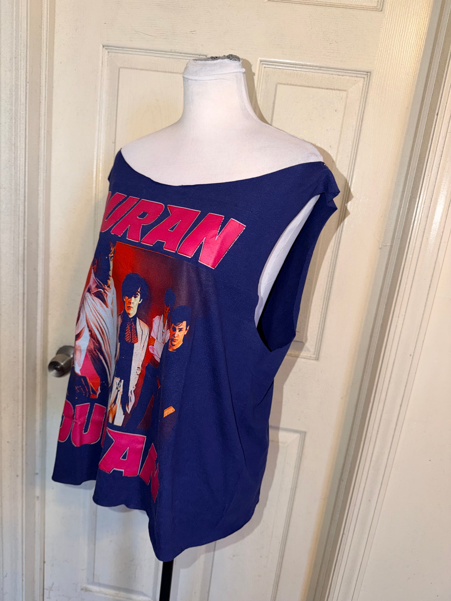 Duran Duran Oversized Distressed Tank