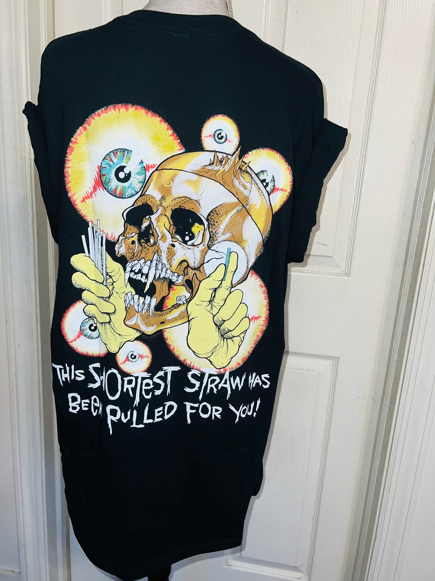 Metallica Double Sided Oversized Distressed Tee
