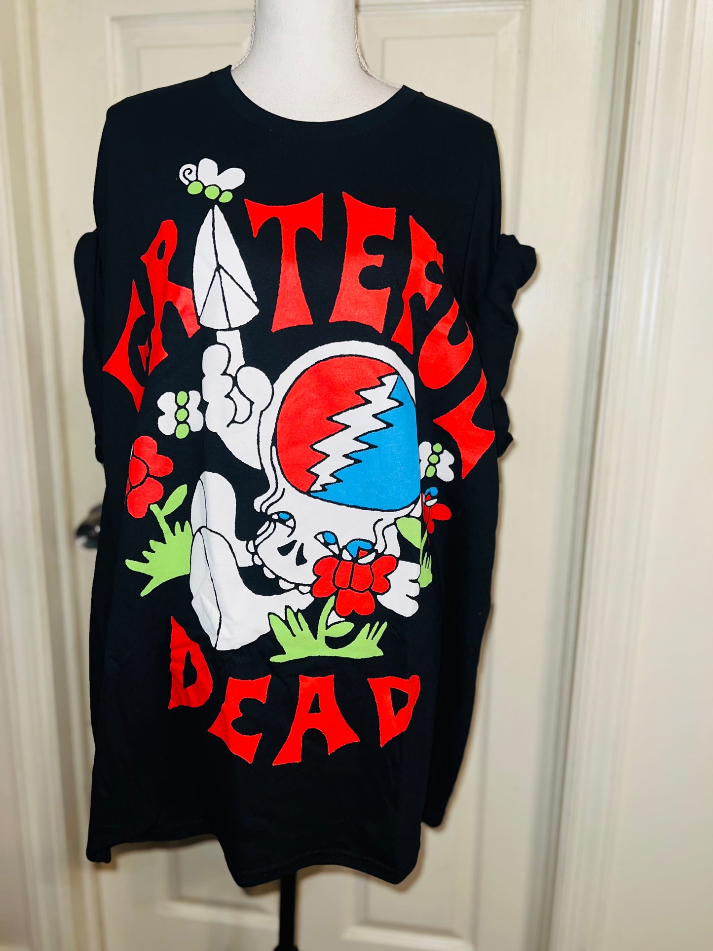 Grateful Dead Oversized Distressed Tee