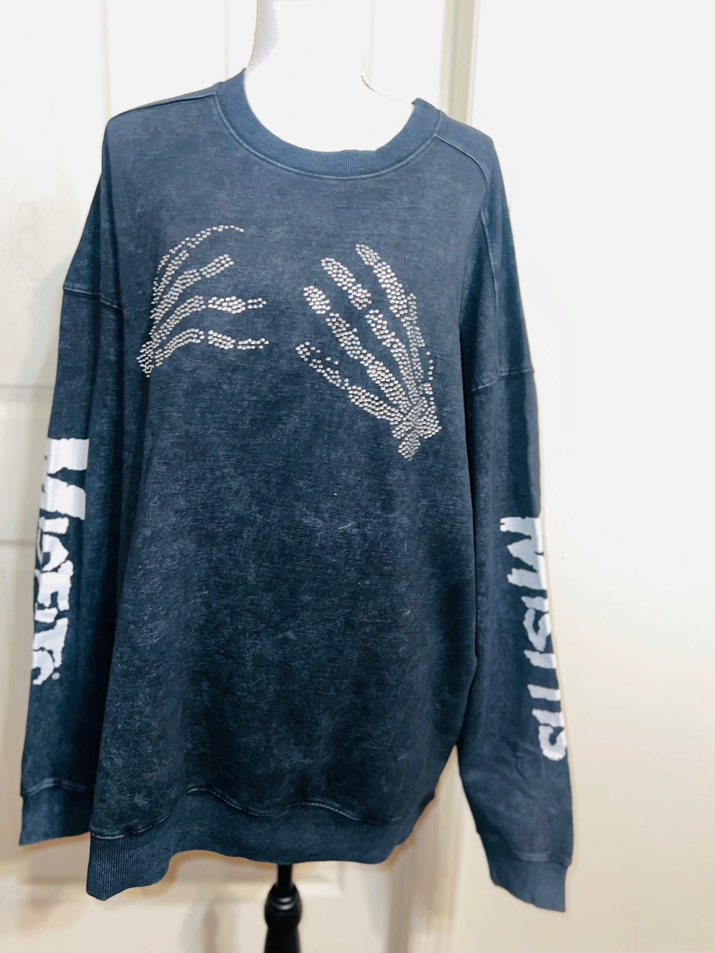 Misfits Oversized Distressed Sweatshirt