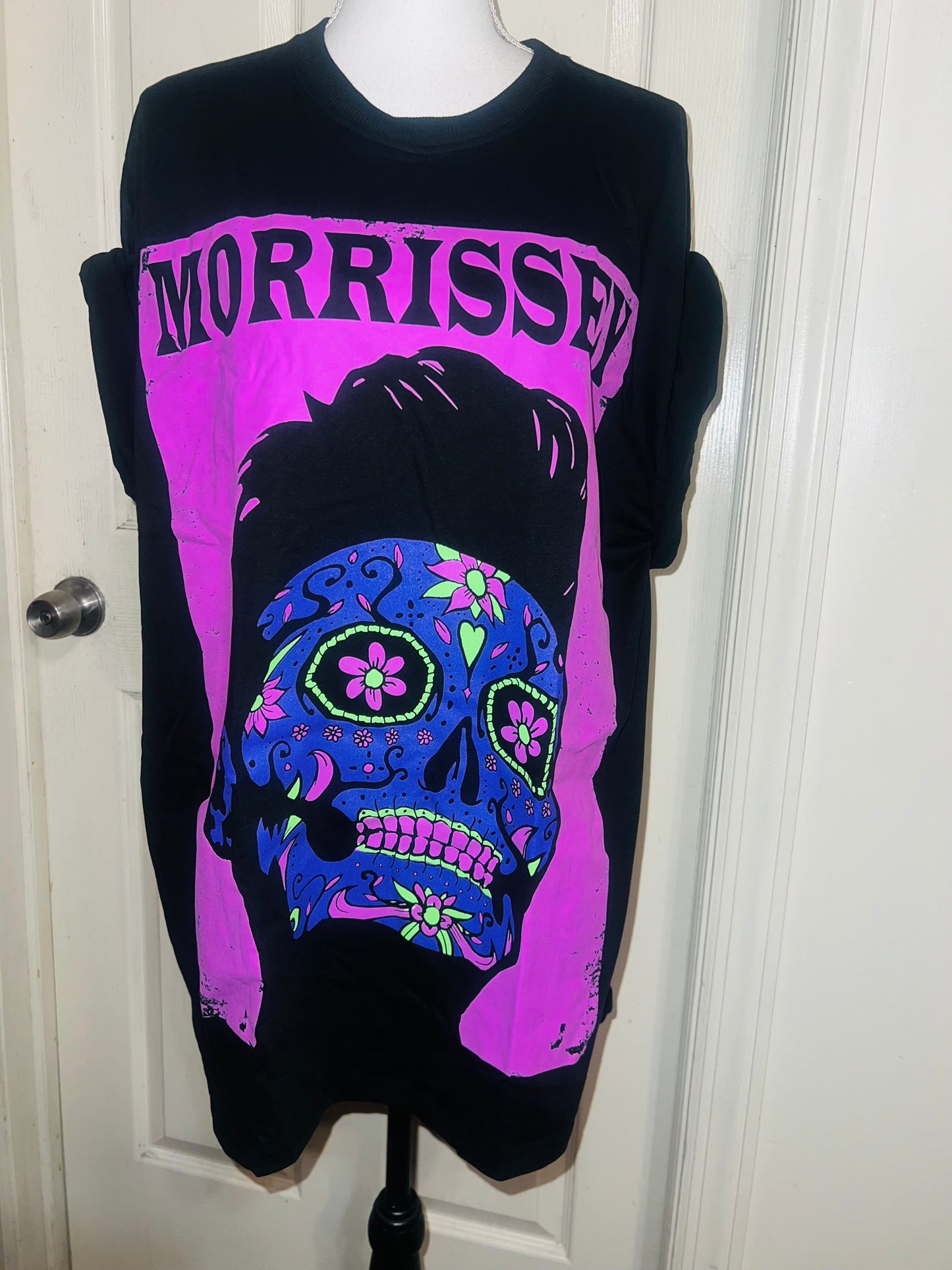 Morrissey Oversized Distressed Tee