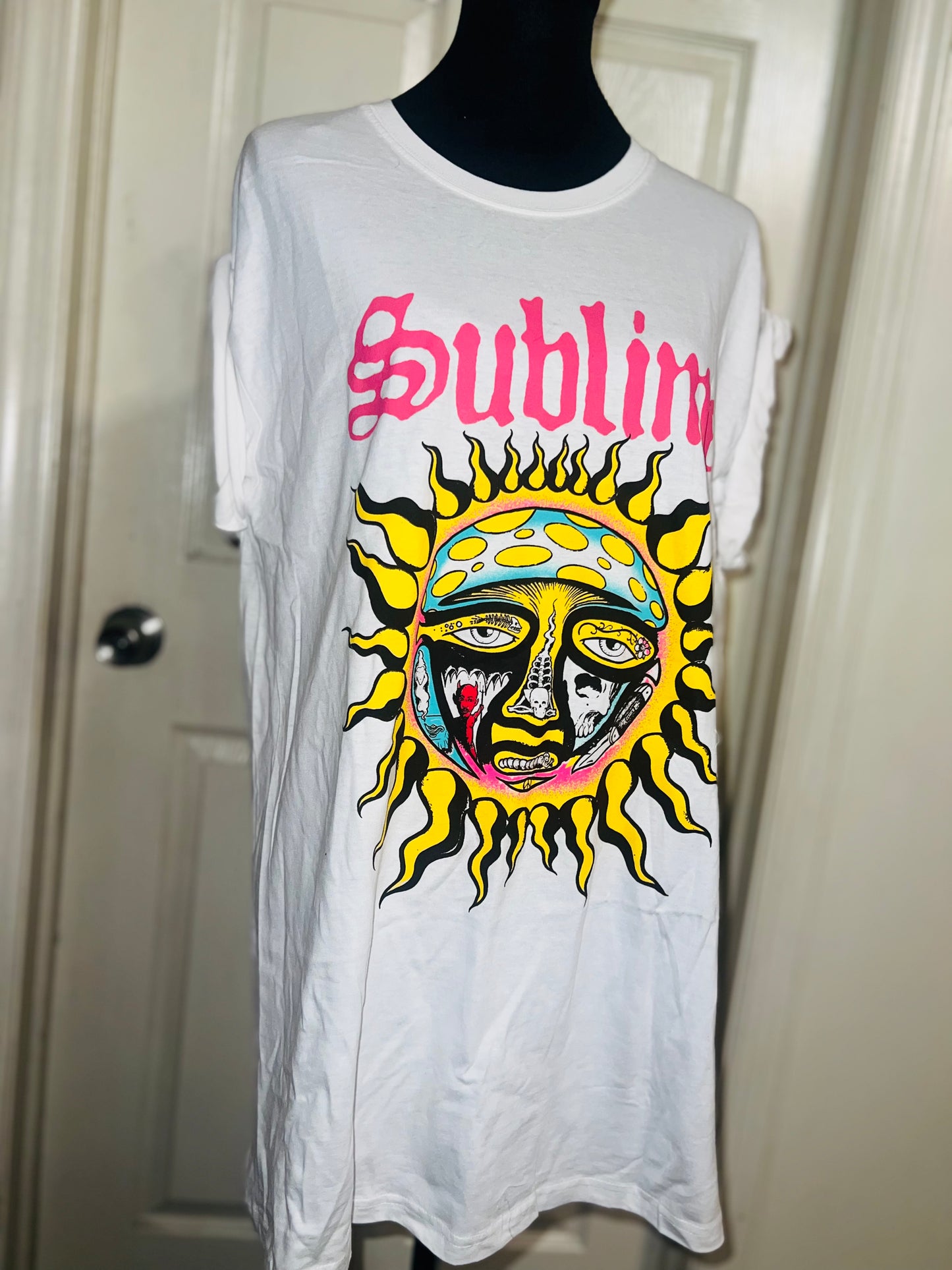 Sublime Oversized Distressed Tee