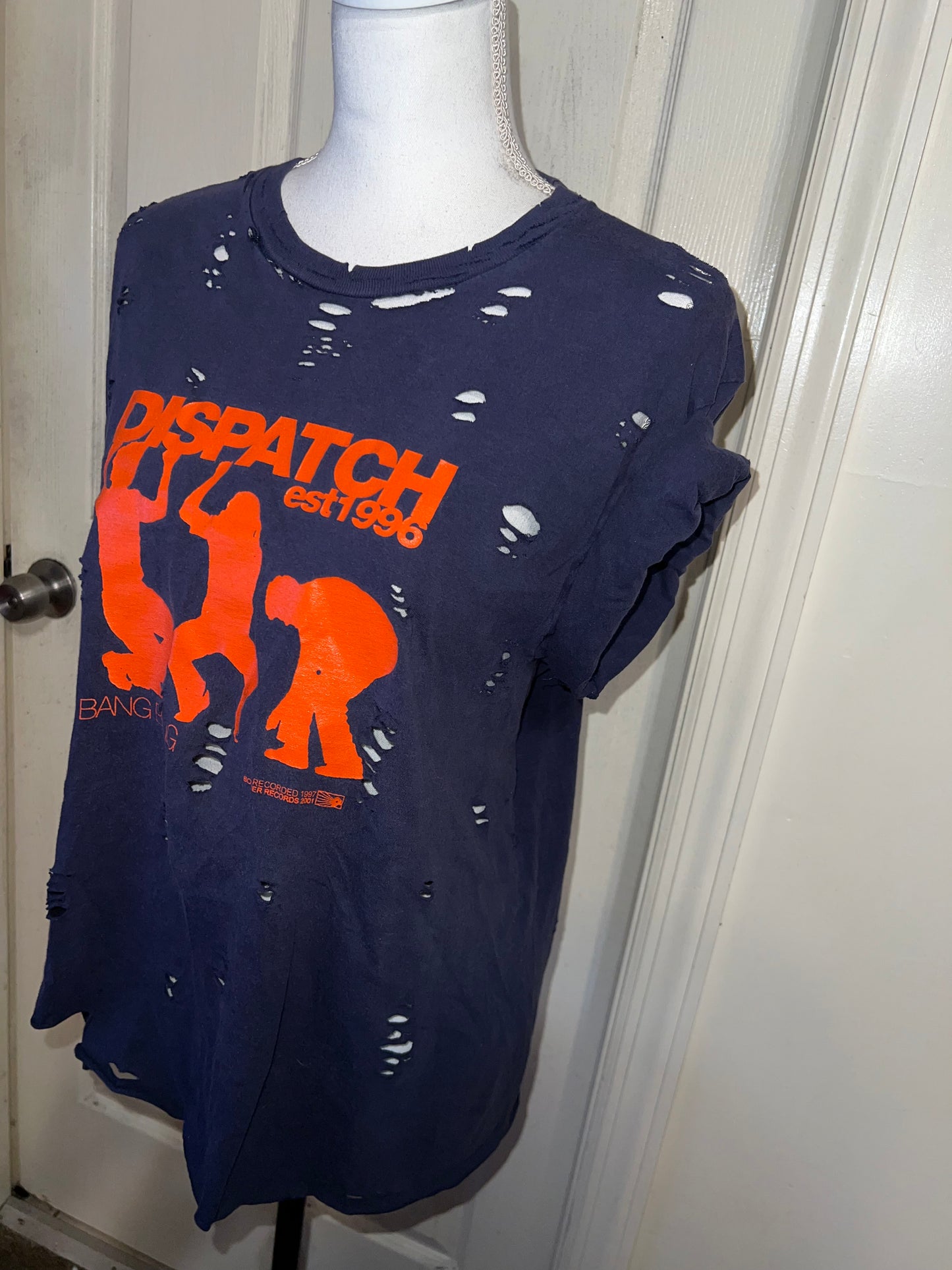 Dispatch Oversized Distressed Vintage Tee