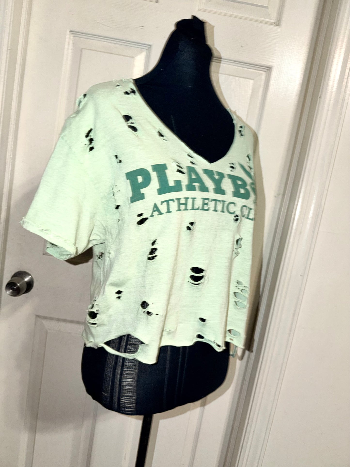 Playboy Oversized Cropped Tee