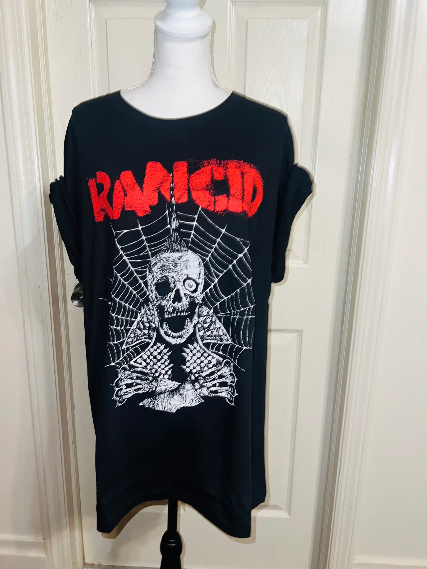 Rancid Oversized Distressed Tee