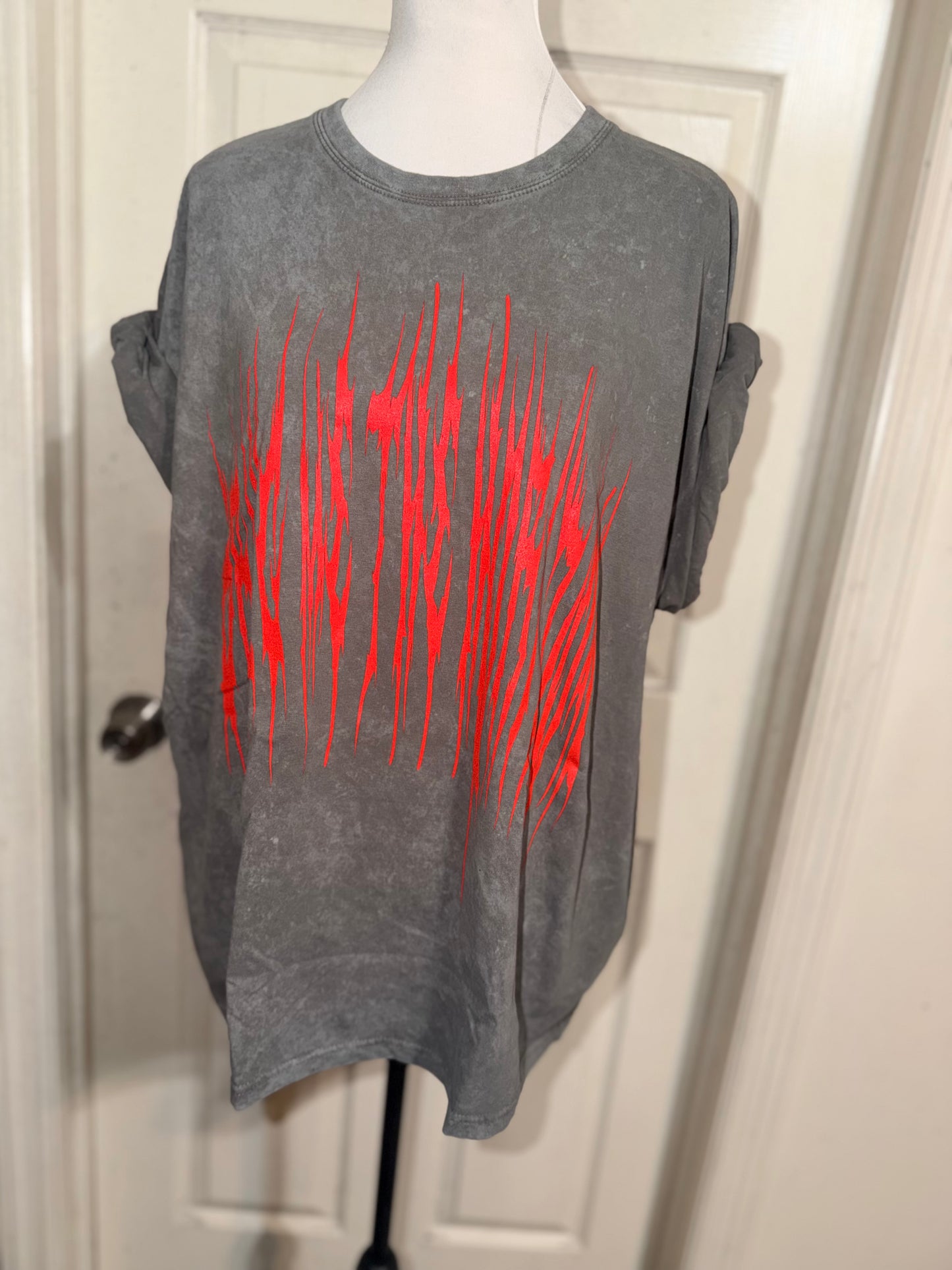 Bring Me the Horizon Double Sided Oversized Distressed Tee