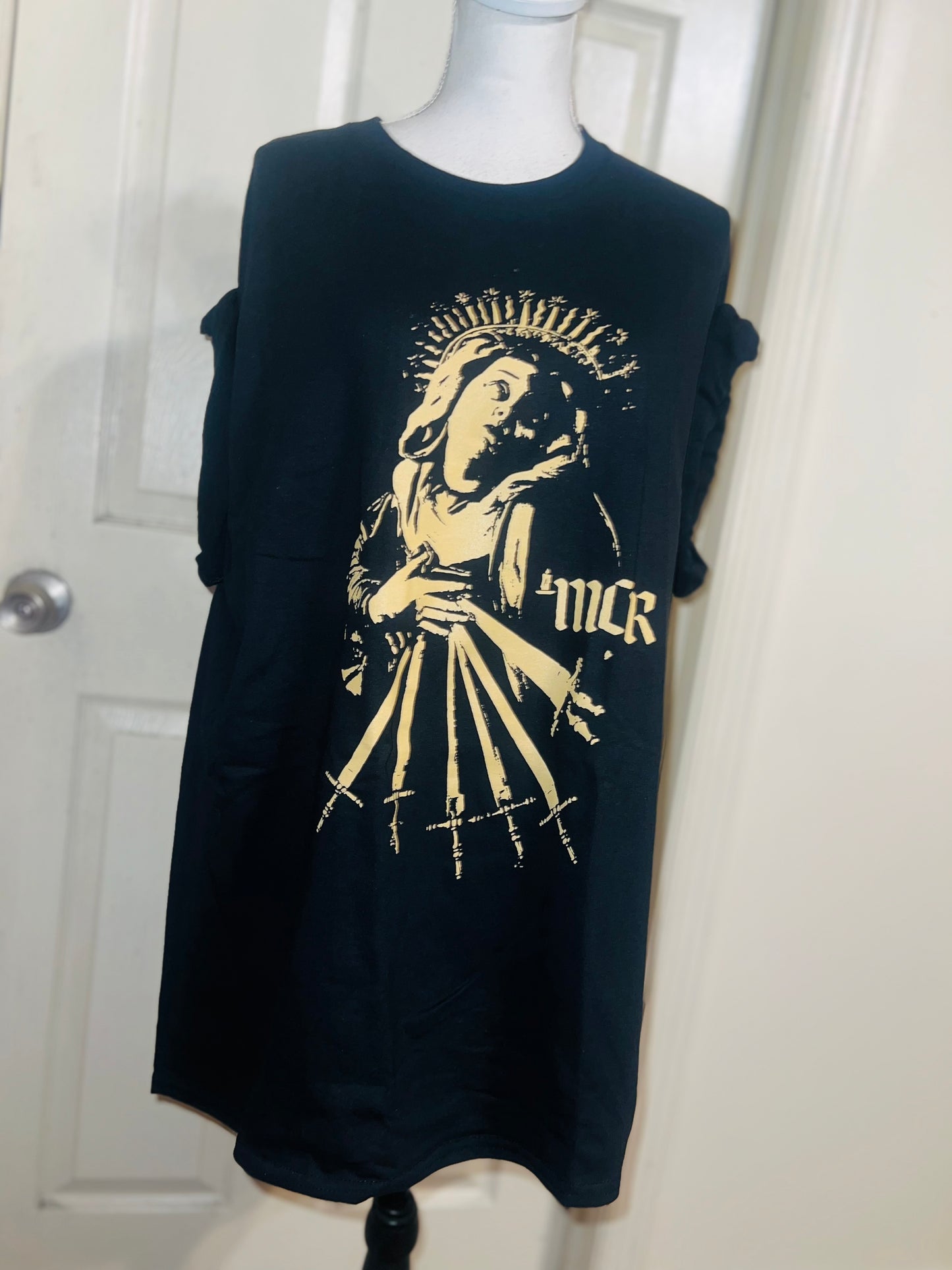 My Chemical Romance Oversized Distressed Tee